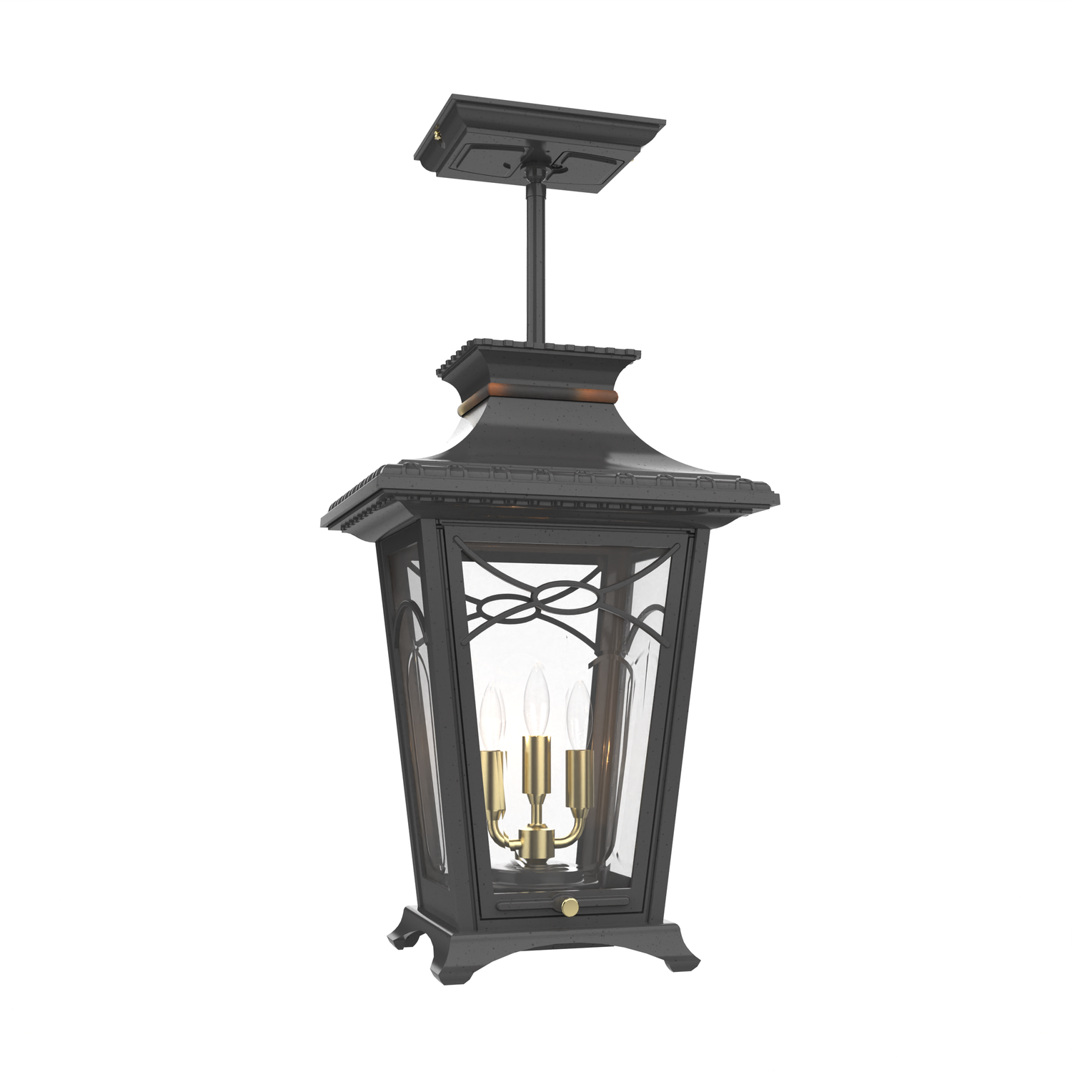 Bellissima - Montage au plafond sur tige fond fermé format moyen - 20150