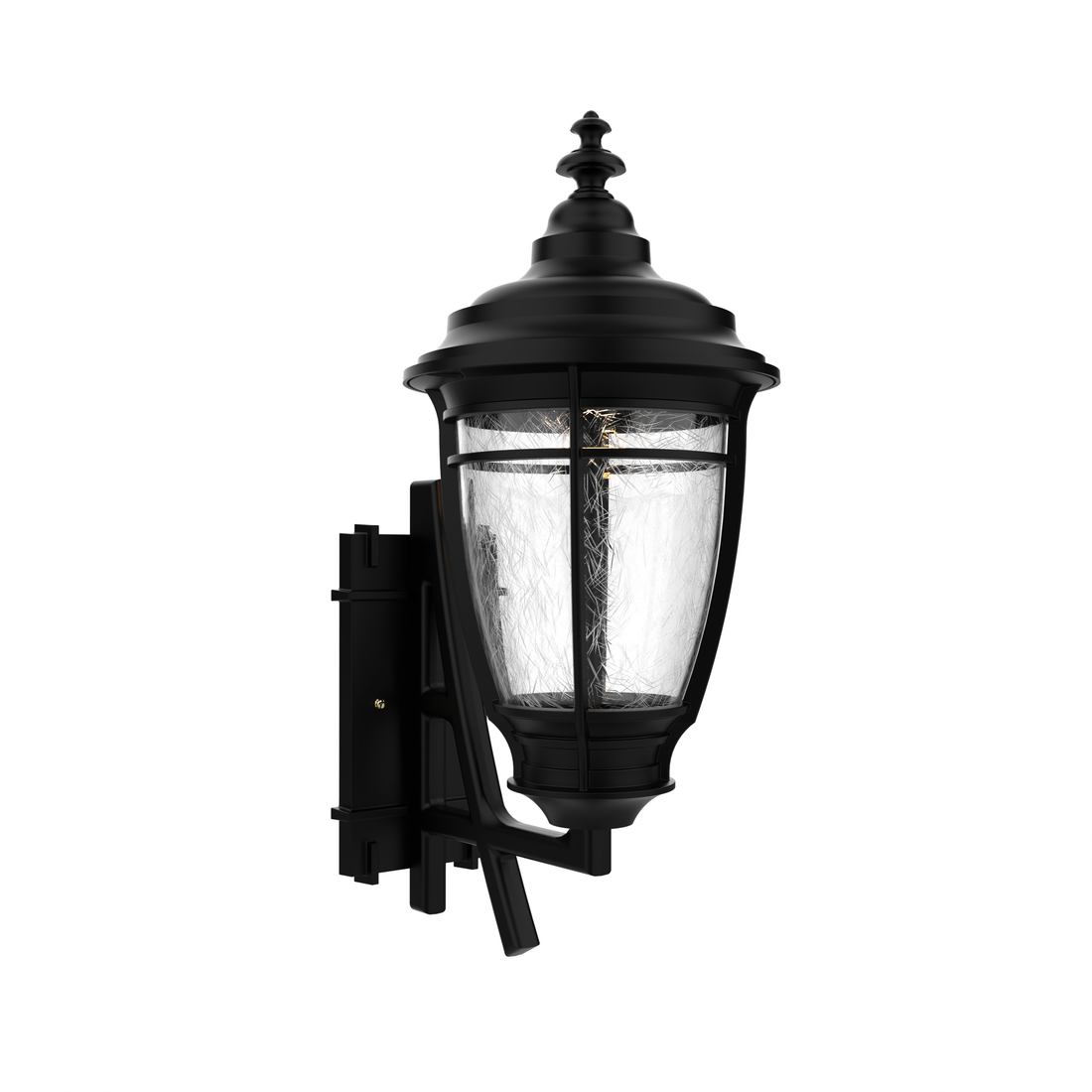 Portland - Luminaire mural extérieur montage bras décoratif vers le haut format moyen - 20284