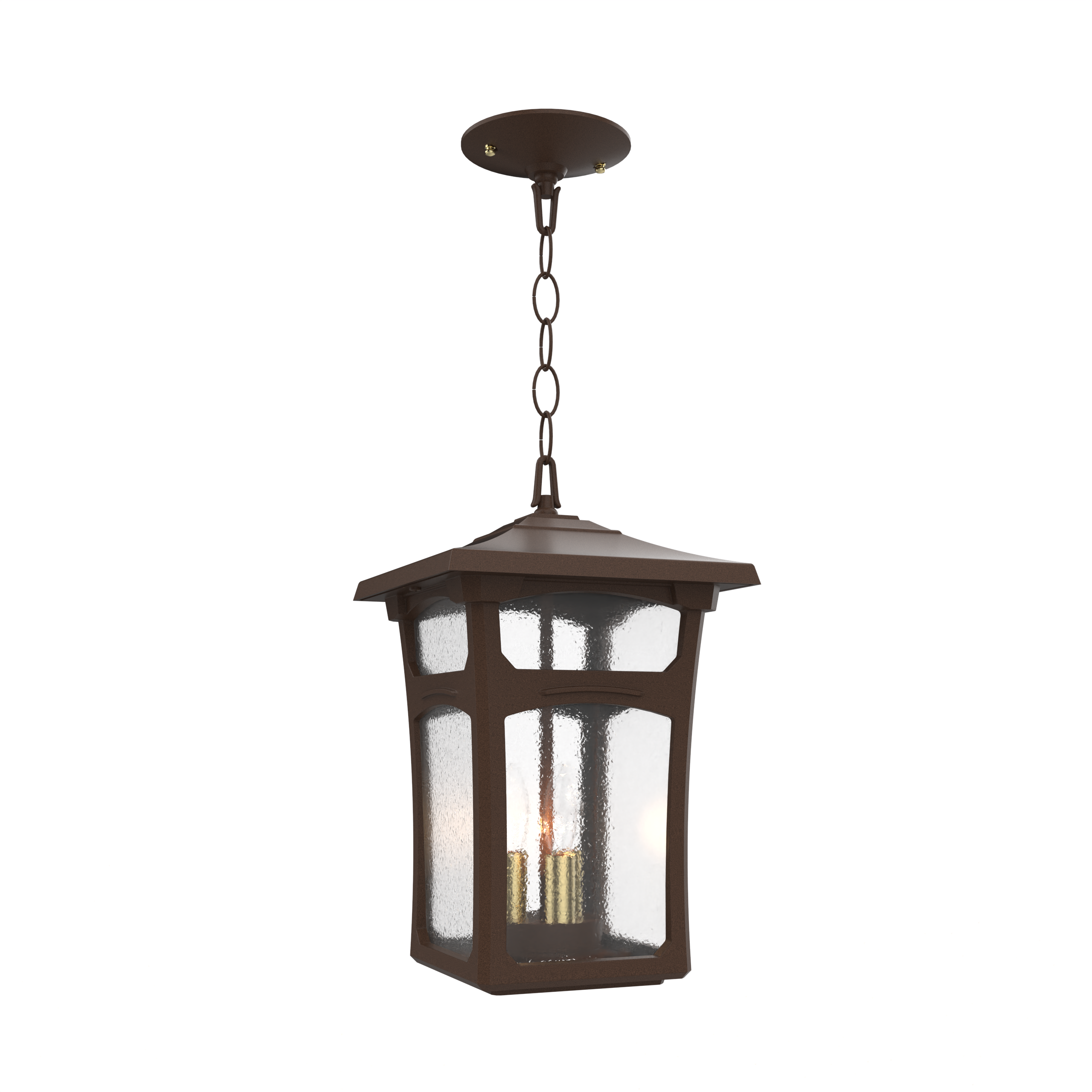 Lincoln - Montage au plafond avec chaine fond ouvert format moyen - 20450