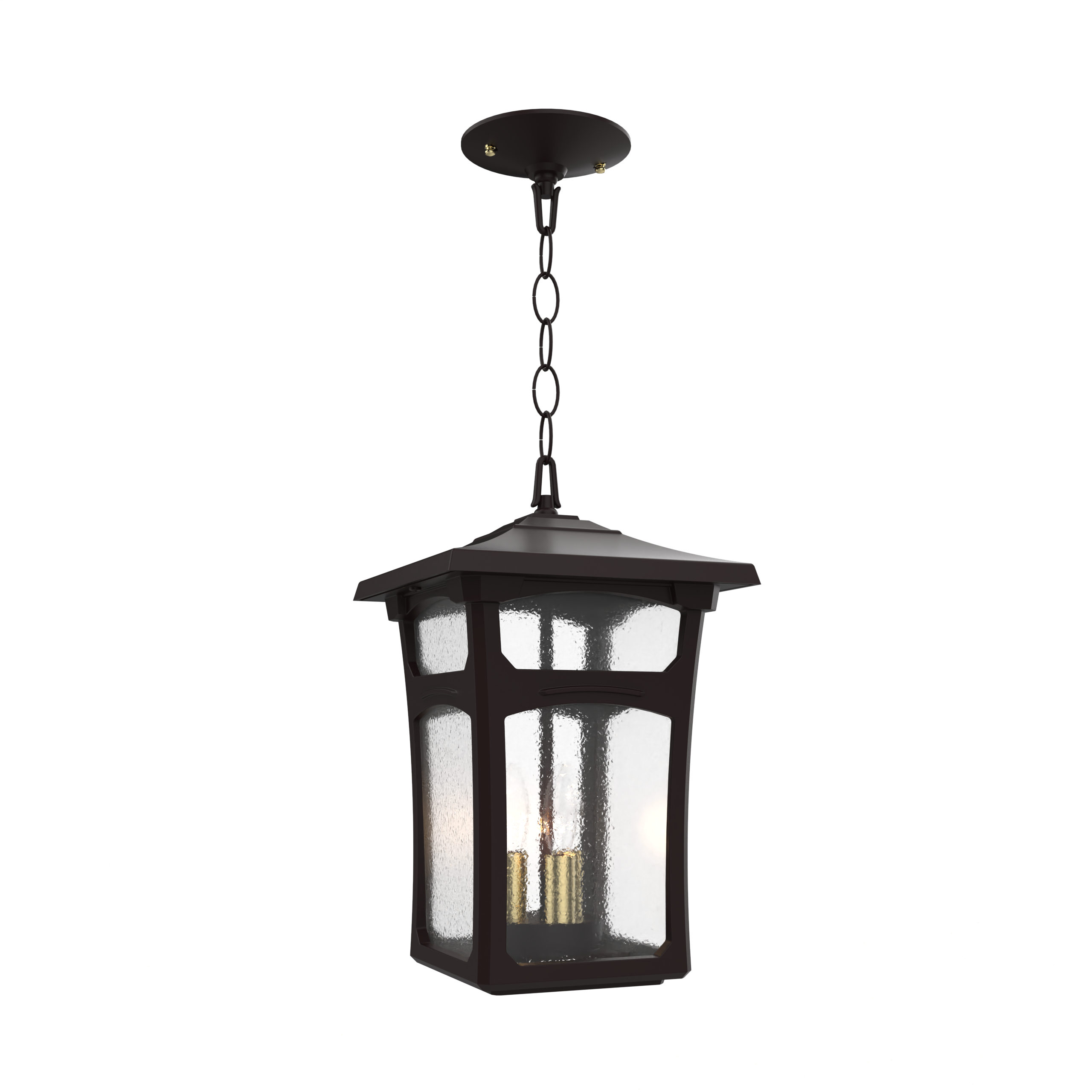 Lincoln - Montage au plafond avec chaine fond ouvert format moyen - 20450