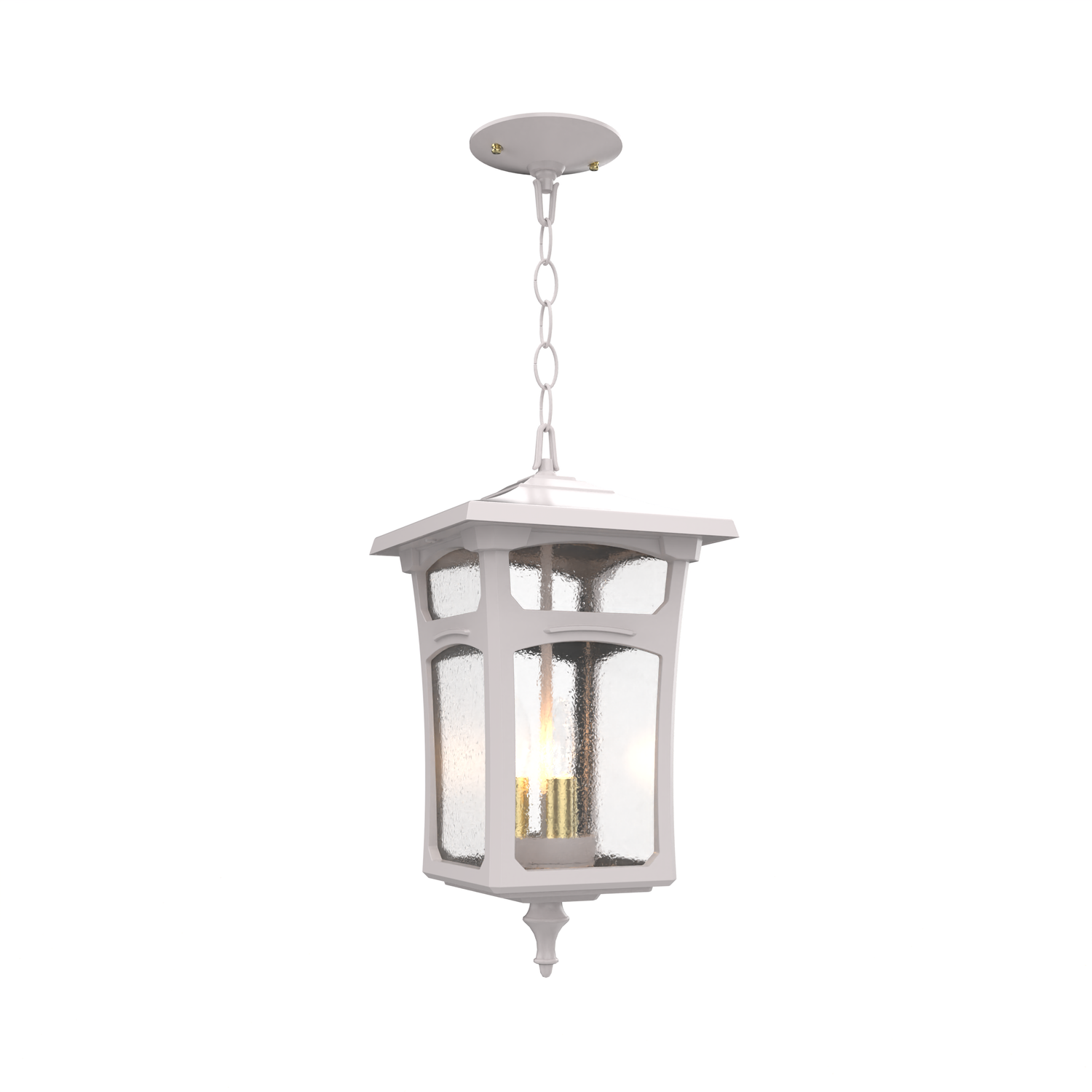 Lincoln - Montage au plafond avec chaine fond fermé format moyen - 20455