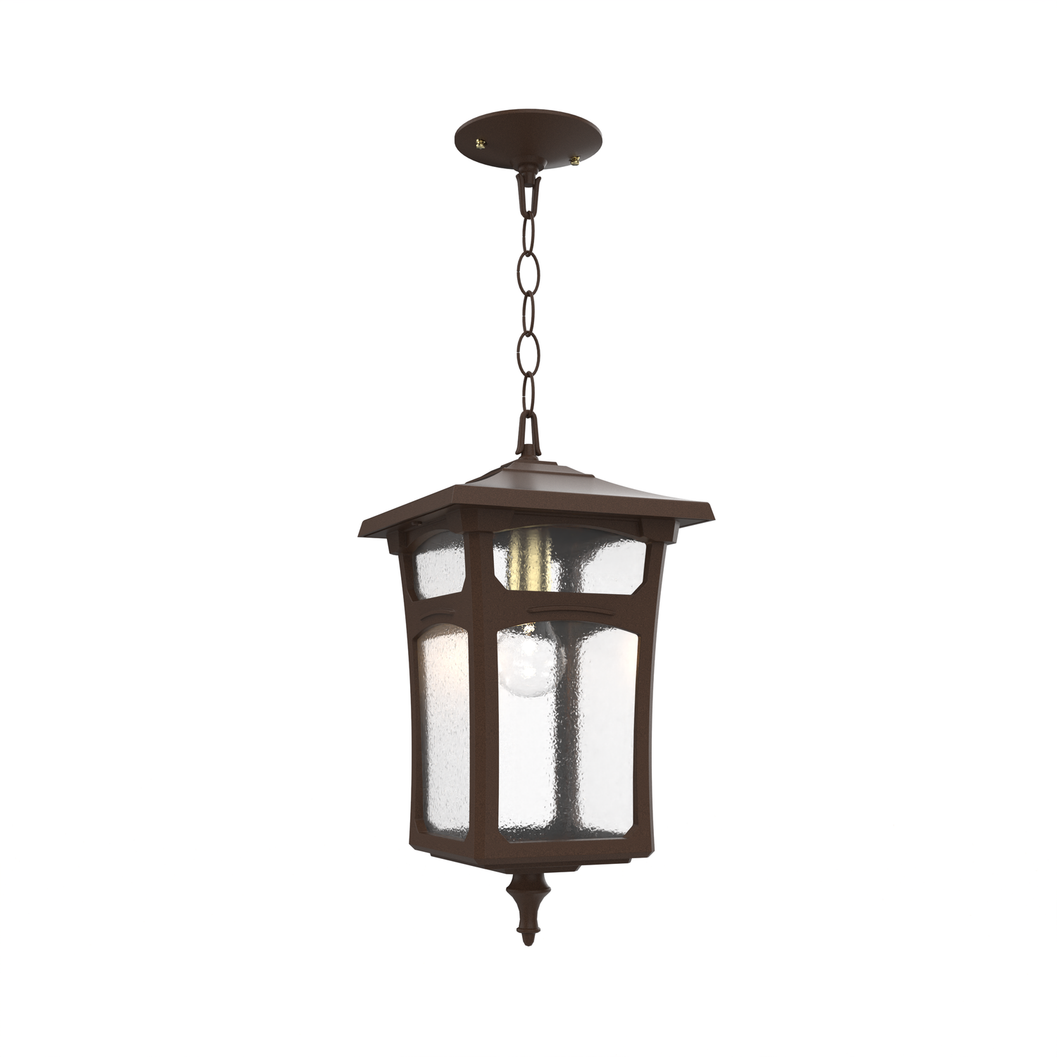 Lincoln - Montage au plafond avec chaine fond fermé format moyen - 20455