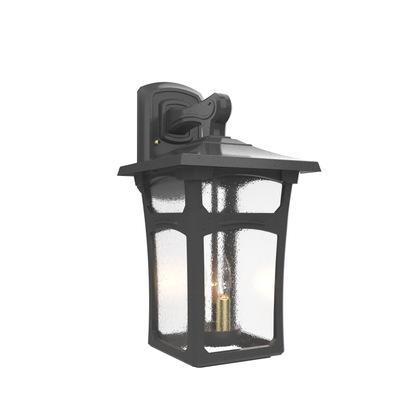 Lincoln - Luminaire mural extérieur montage vers le bas fond ouvert format moyen - 20491