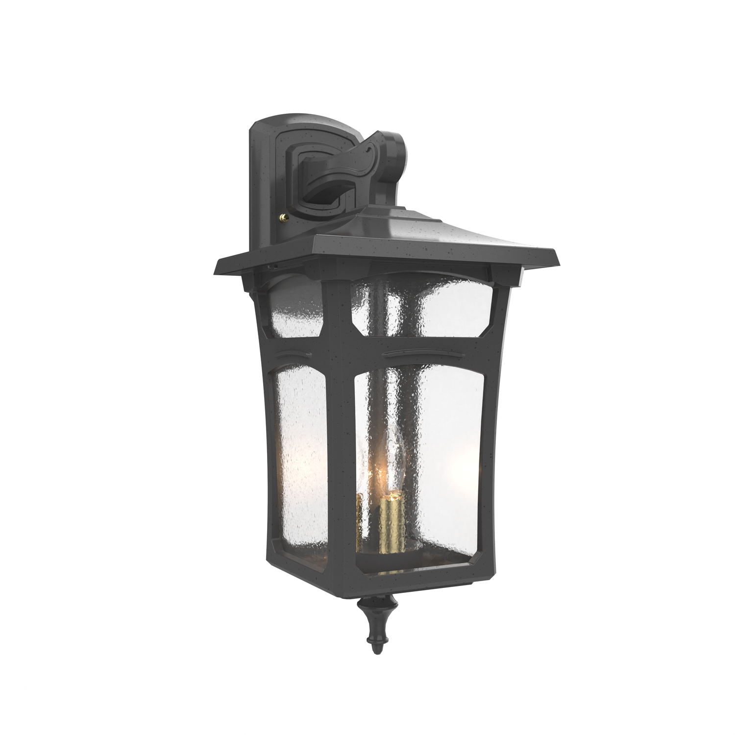 Lincoln - Luminaire mural extérieur montage vers le bas fond fermé format moyen - 20495