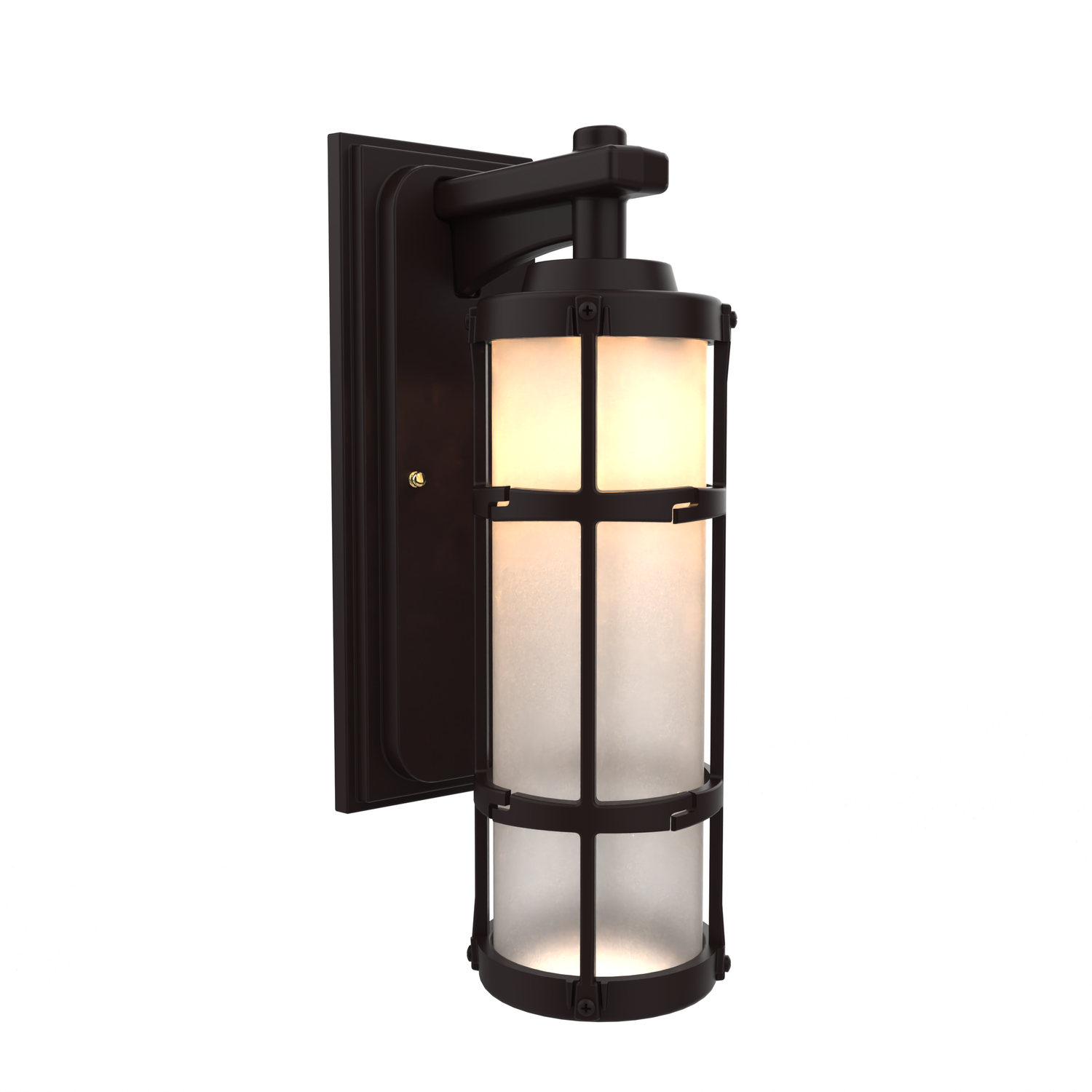 San Diego - Luminaire mural extérieur montage vers le bas fond ouvert format moyen - 20567