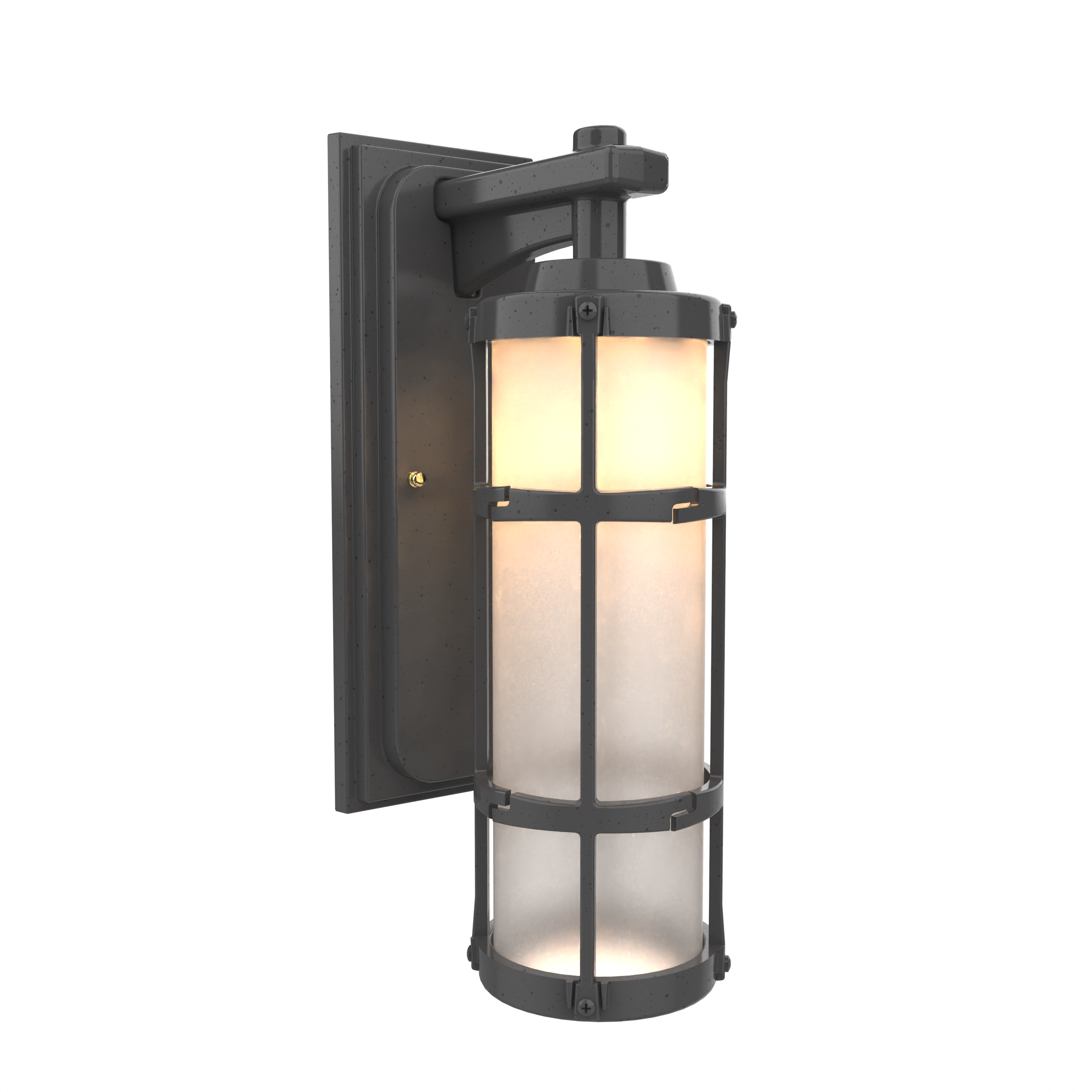 San Diego - Luminaire mural extérieur montage vers le bas fond ouvert format moyen - 20567