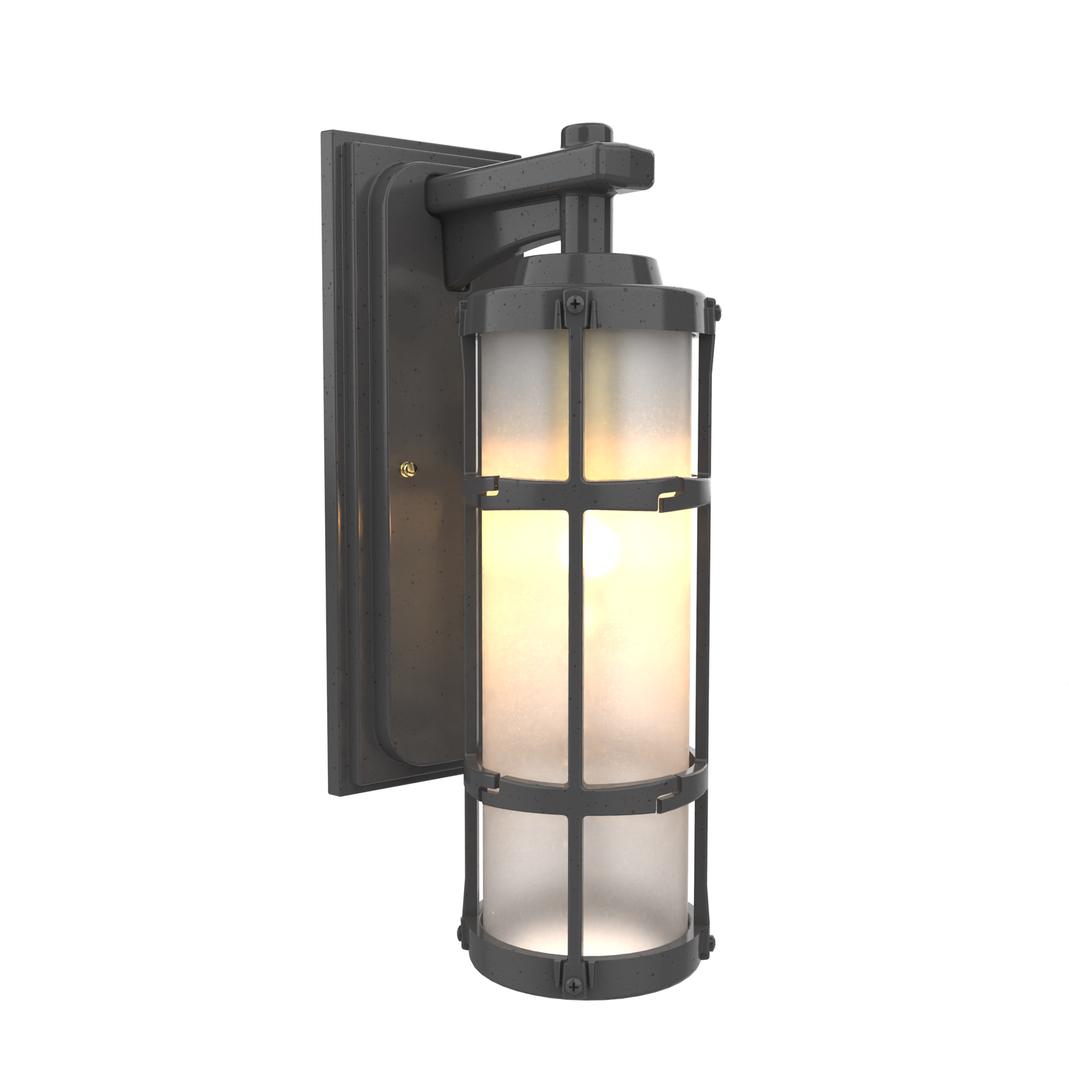 San Diego - Luminaire mural extérieur montage vers le bas fond ouvert format moyen - 20567