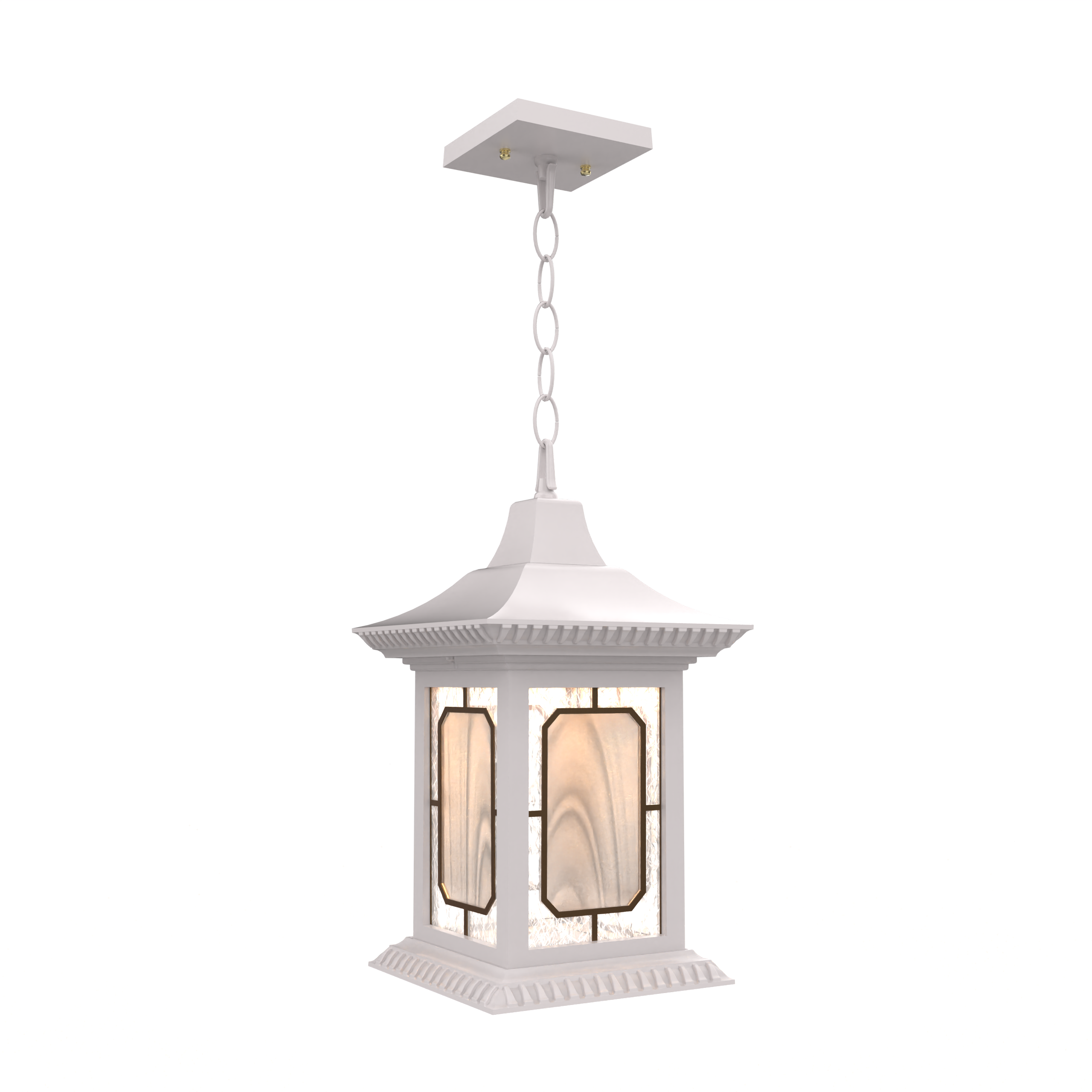 Salzburg - Montage au plafond avec chaine fond ouvert format moyen - 20850