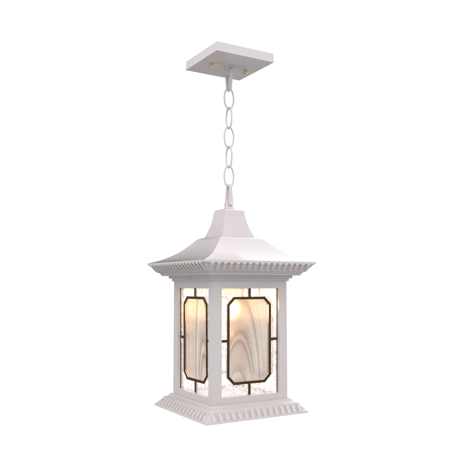 Salzburg - Montage au plafond avec chaine fond ouvert format moyen - 20850