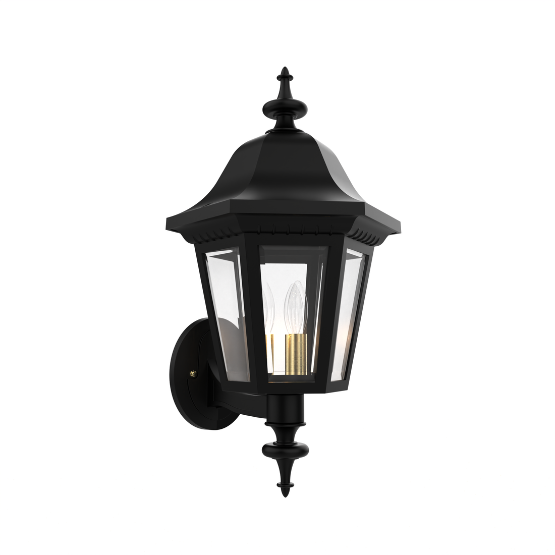 Manor - Luminaire mural extérieur montage vers le haut format moyen - 21224