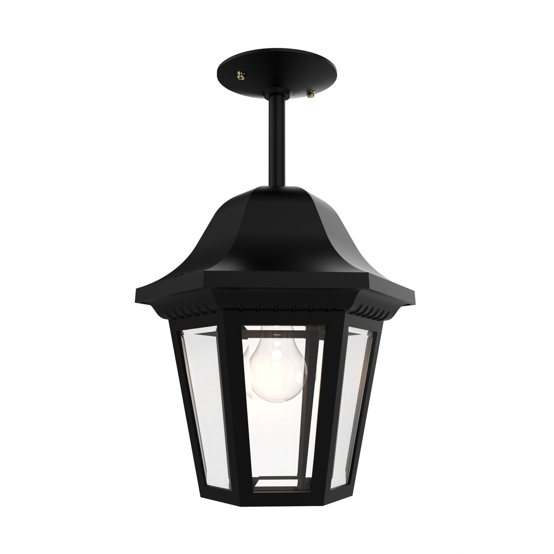 Manor - Montage au plafond sur tige format moyen - 21256