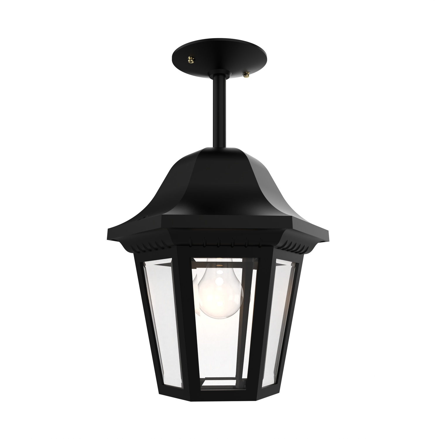 Manor - Montage au plafond sur tige format moyen - 21256