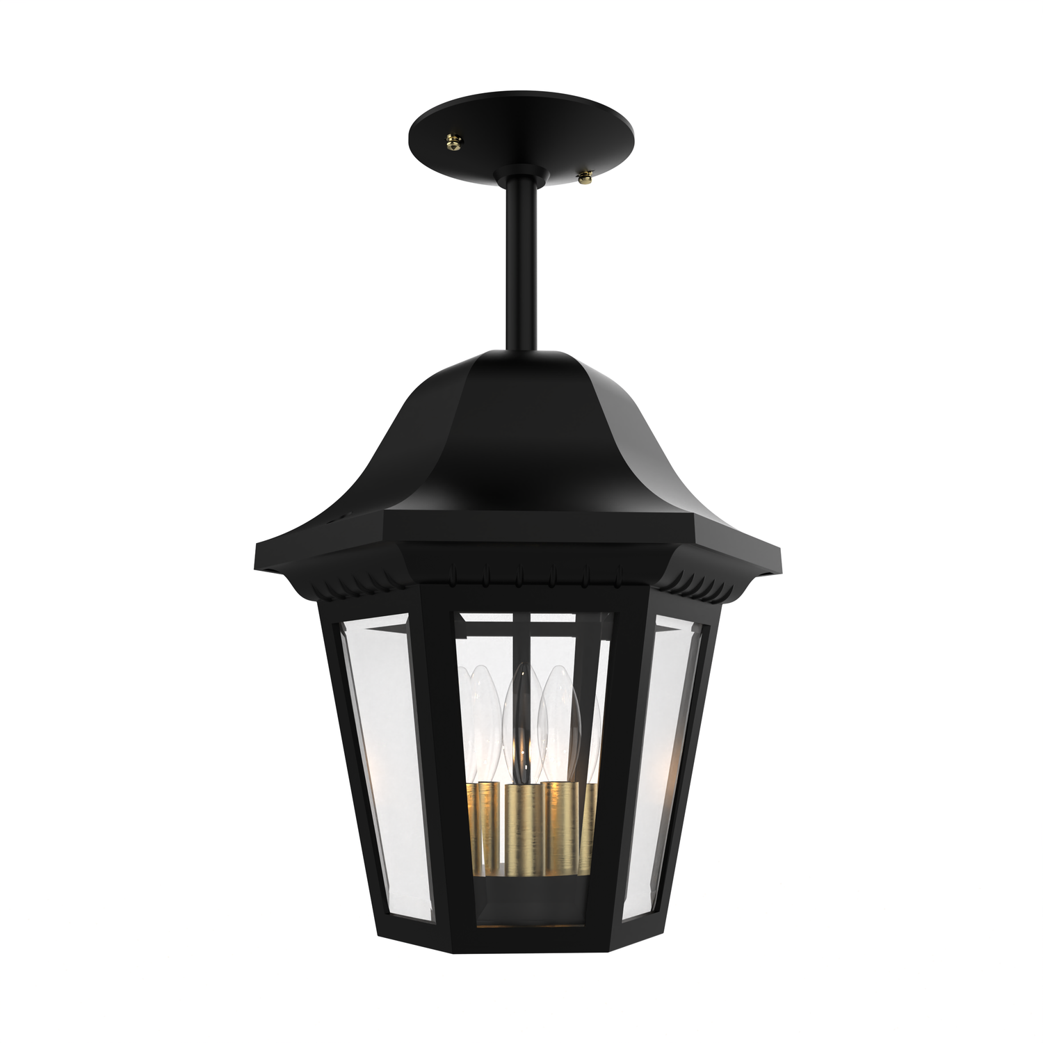 Manor - Montage au plafond sur tige format moyen - 21256