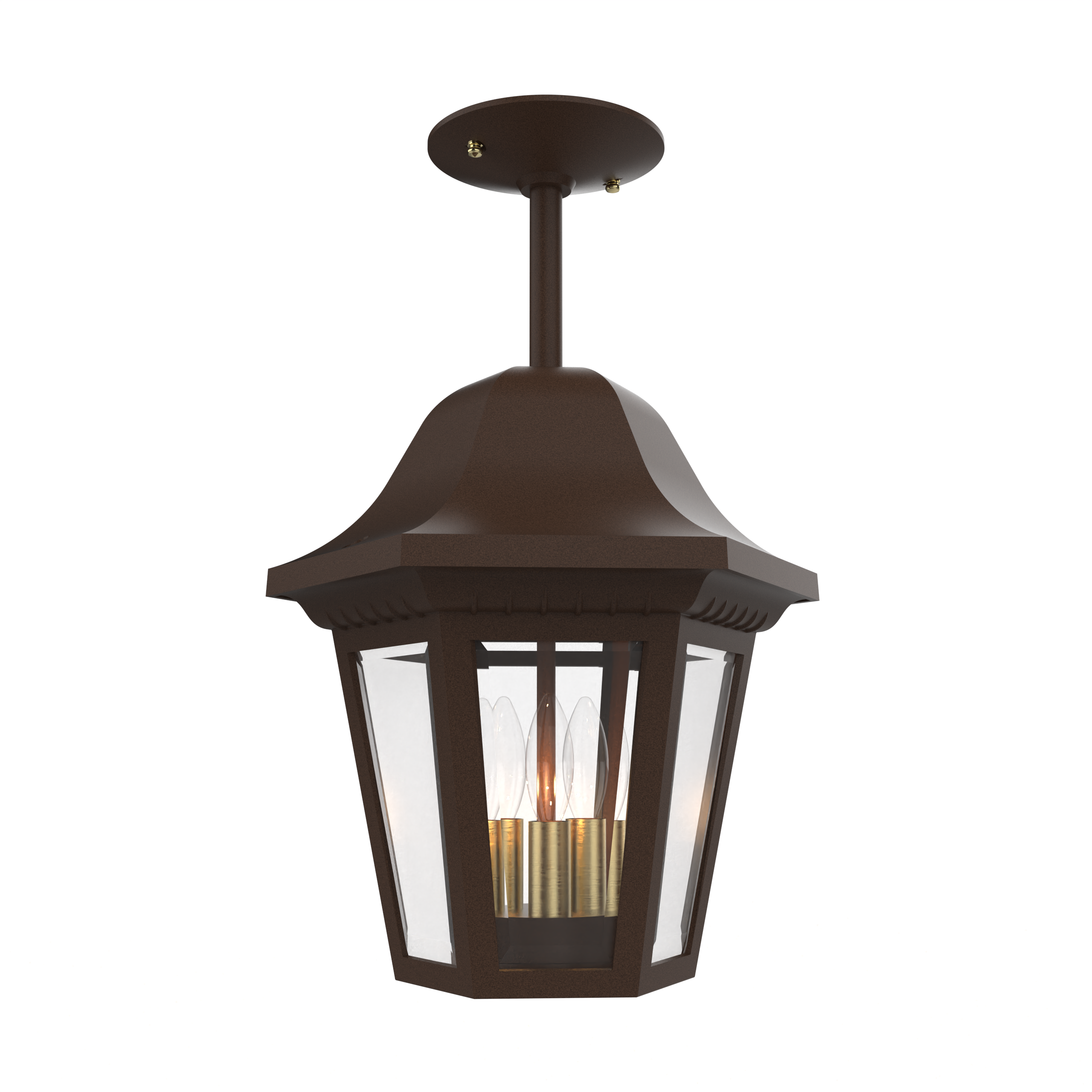 Manor - Montage au plafond sur tige format moyen - 21256