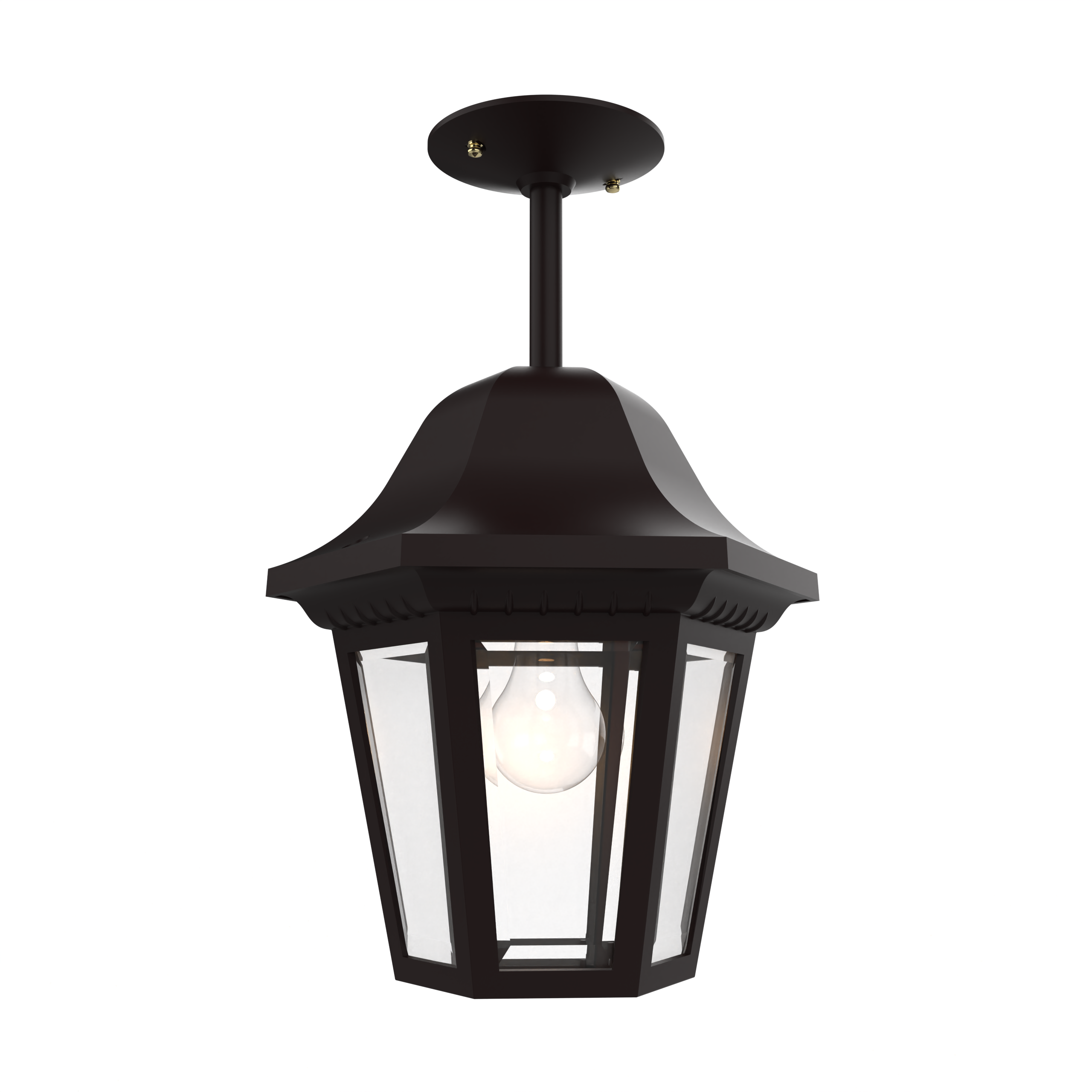 Manor - Montage au plafond sur tige format moyen - 21256