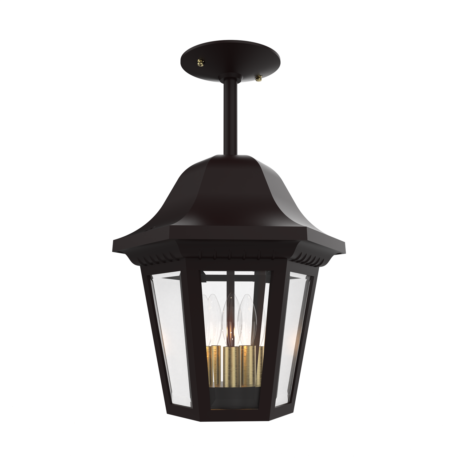 Manor - Montage au plafond sur tige format moyen - 21256