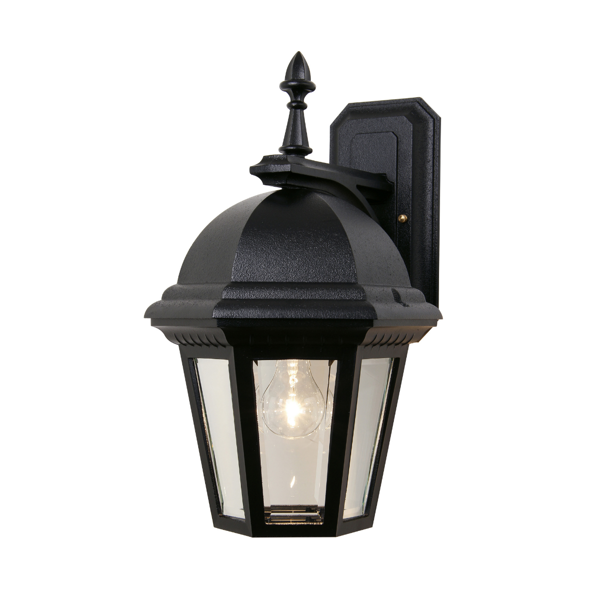 Sturbridge - Luminaire mural extérieur montage vers le bas fond ouvert format moyen - 21316