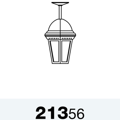 Sturbridge - Montage au plafond sur tige format moyen - 21356