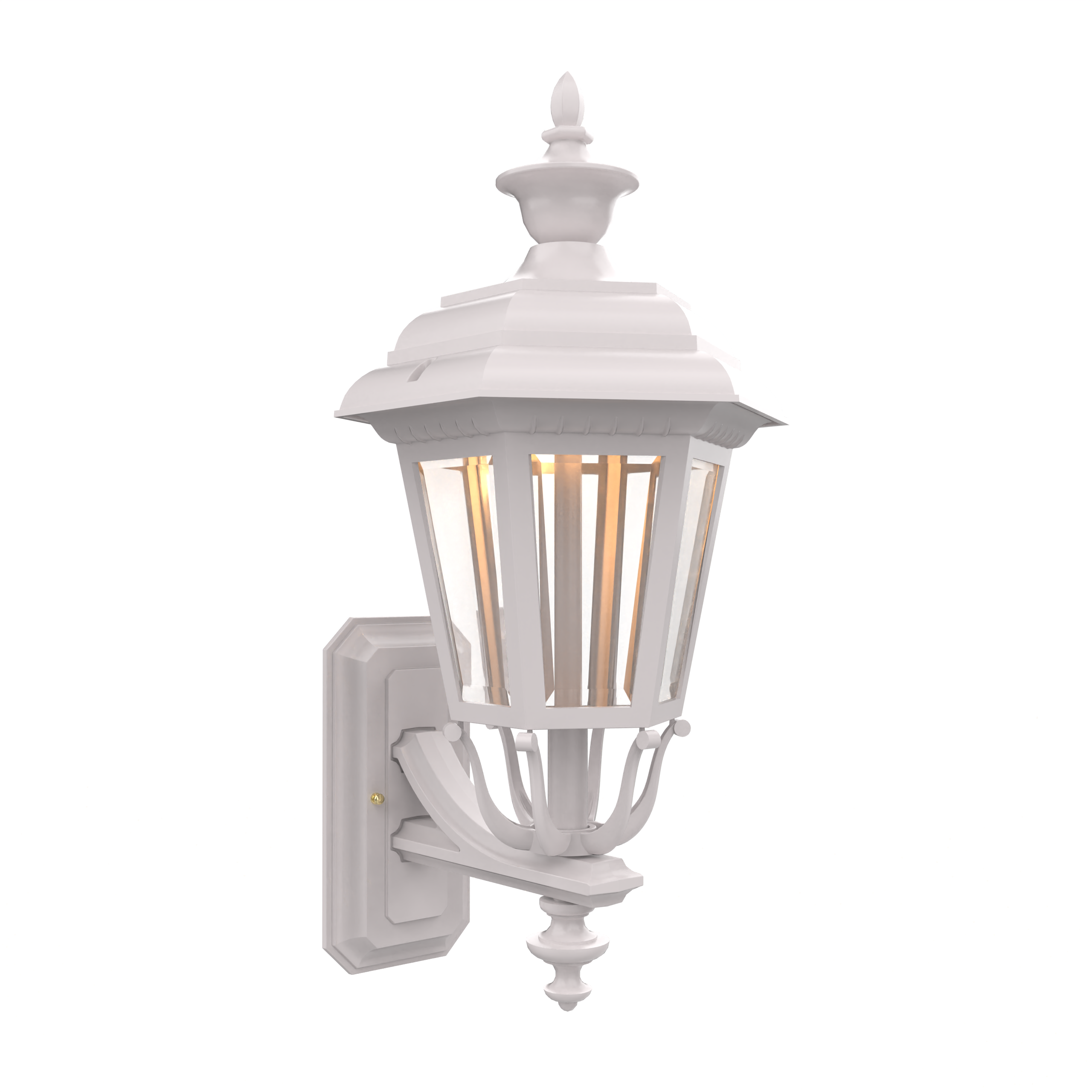 Jamestown - Luminaire mural extérieur montage vers le haut avec faiteau format moyen - 21412