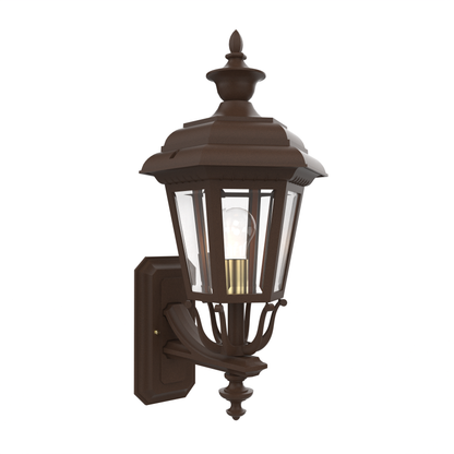 Jamestown - Luminaire mural extérieur montage vers le haut avec faiteau format moyen - 21412