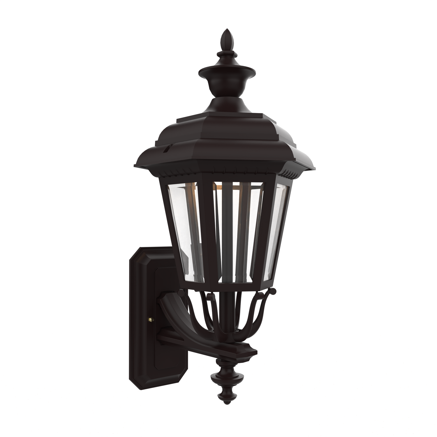 Jamestown - Luminaire mural extérieur montage vers le haut avec faiteau format moyen - 21412