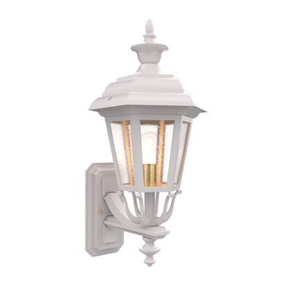 Jamestown - Luminaire mural extérieur montage vers le haut avec faiteau format moyen - 21412