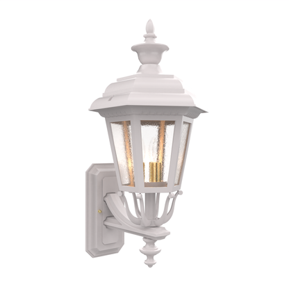 Jamestown - Luminaire mural extérieur montage vers le haut avec faiteau format moyen - 21412