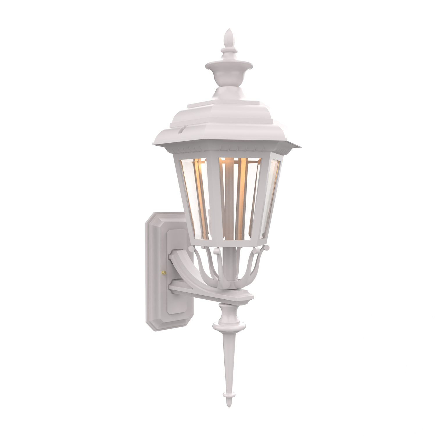 Jamestown - Luminaire mural extérieur montage vers le haut avec tige format moyen - 21413