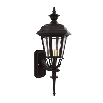 Jamestown - Luminaire mural extérieur montage vers le haut avec tige format moyen - 21413