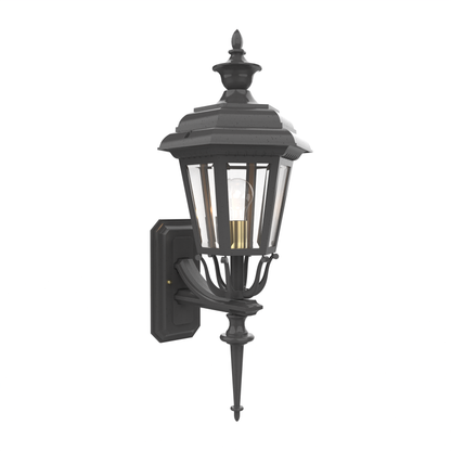 Jamestown - Luminaire mural extérieur montage vers le haut avec tige format moyen - 21413