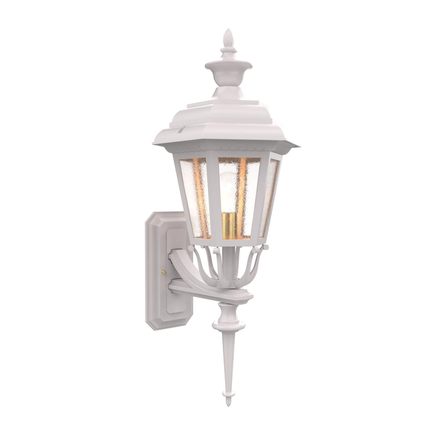 Jamestown - Luminaire mural extérieur montage vers le haut avec tige format moyen - 21413