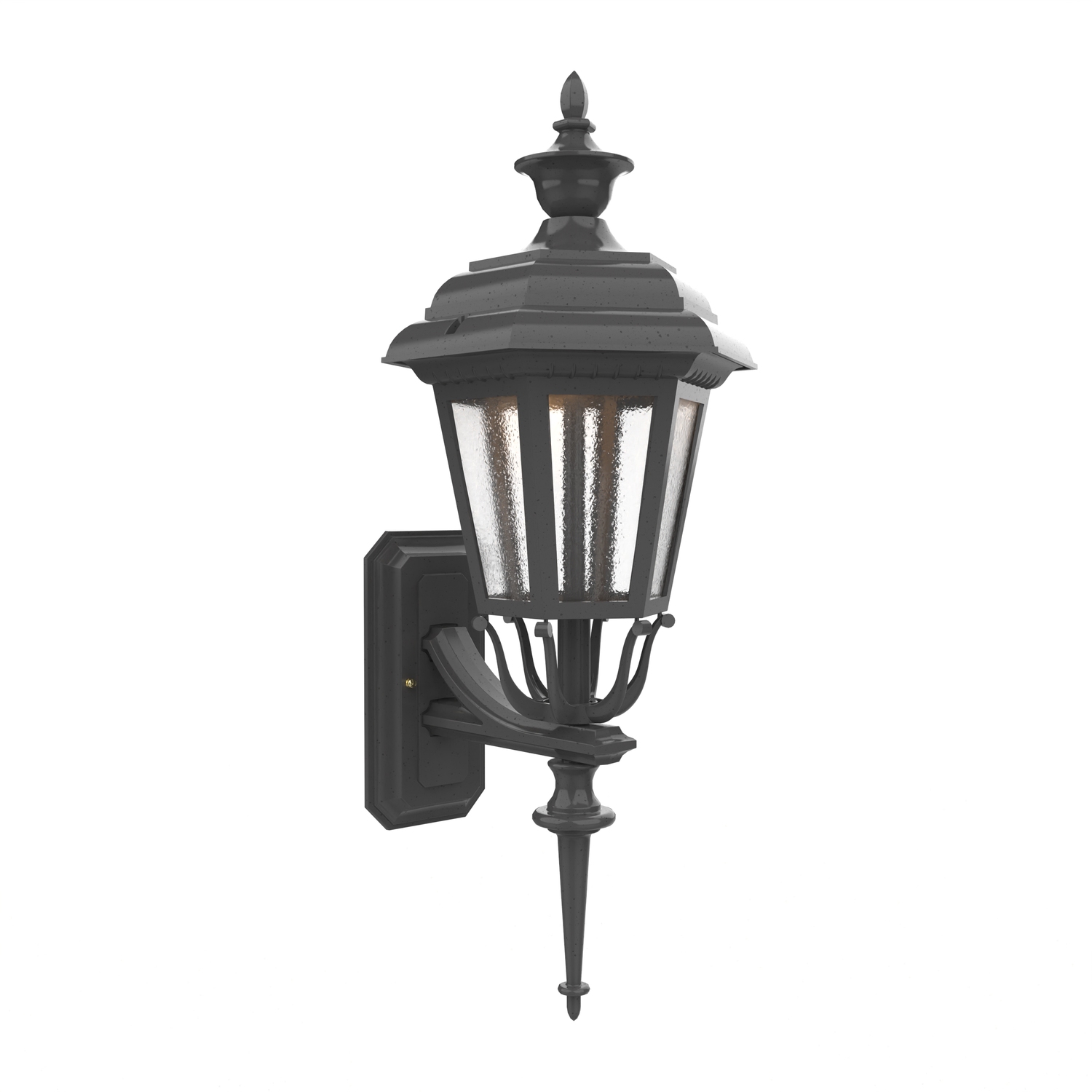 Jamestown - Luminaire mural extérieur montage vers le haut avec tige format moyen - 21413