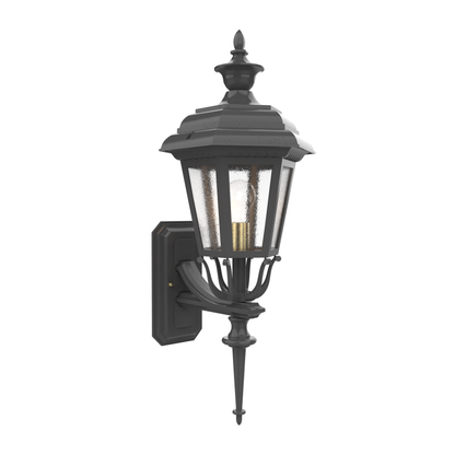 Jamestown - Luminaire mural extérieur montage vers le haut avec tige format moyen - 21413