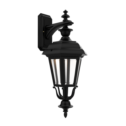 Jamestown - Luminaire mural extérieur montage vers le bas fond fermé format moyen - 21418