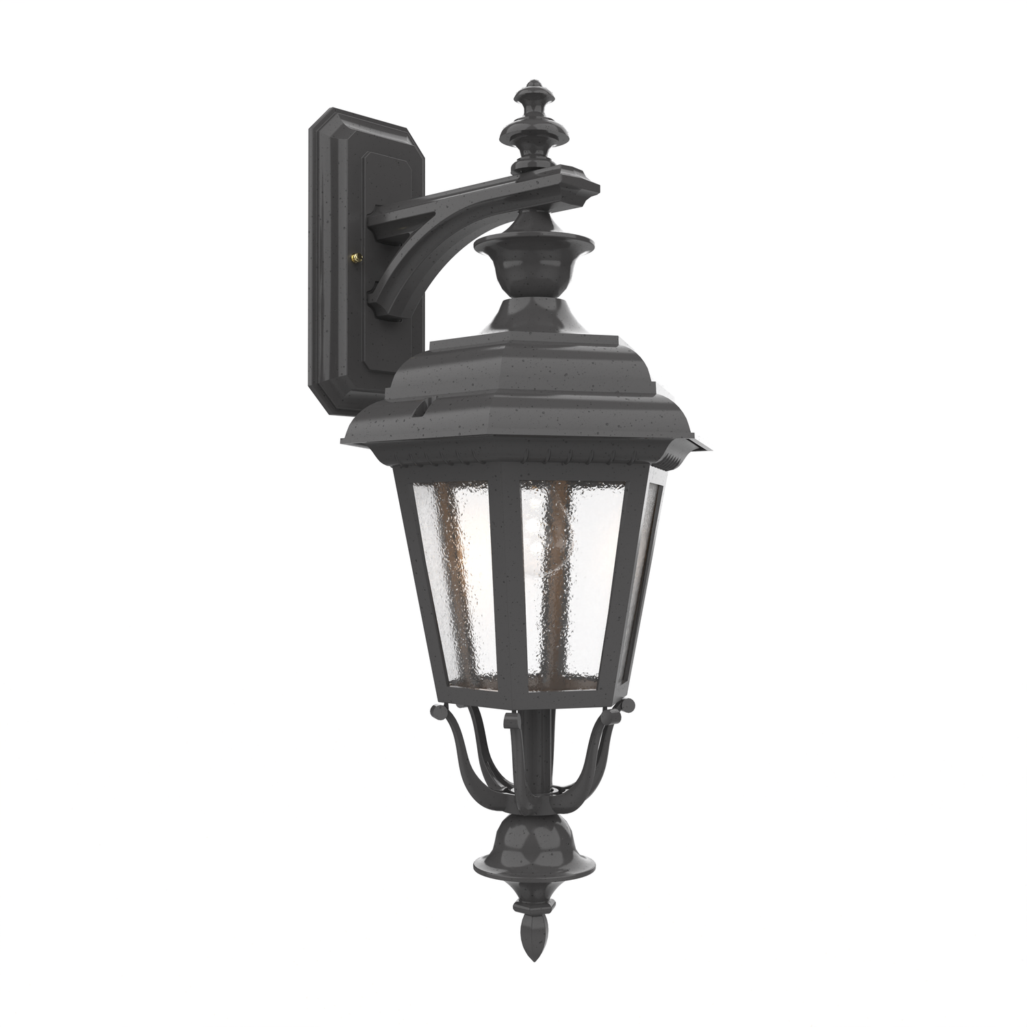 Jamestown - Luminaire mural extérieur montage vers le bas fond fermé format moyen - 21418