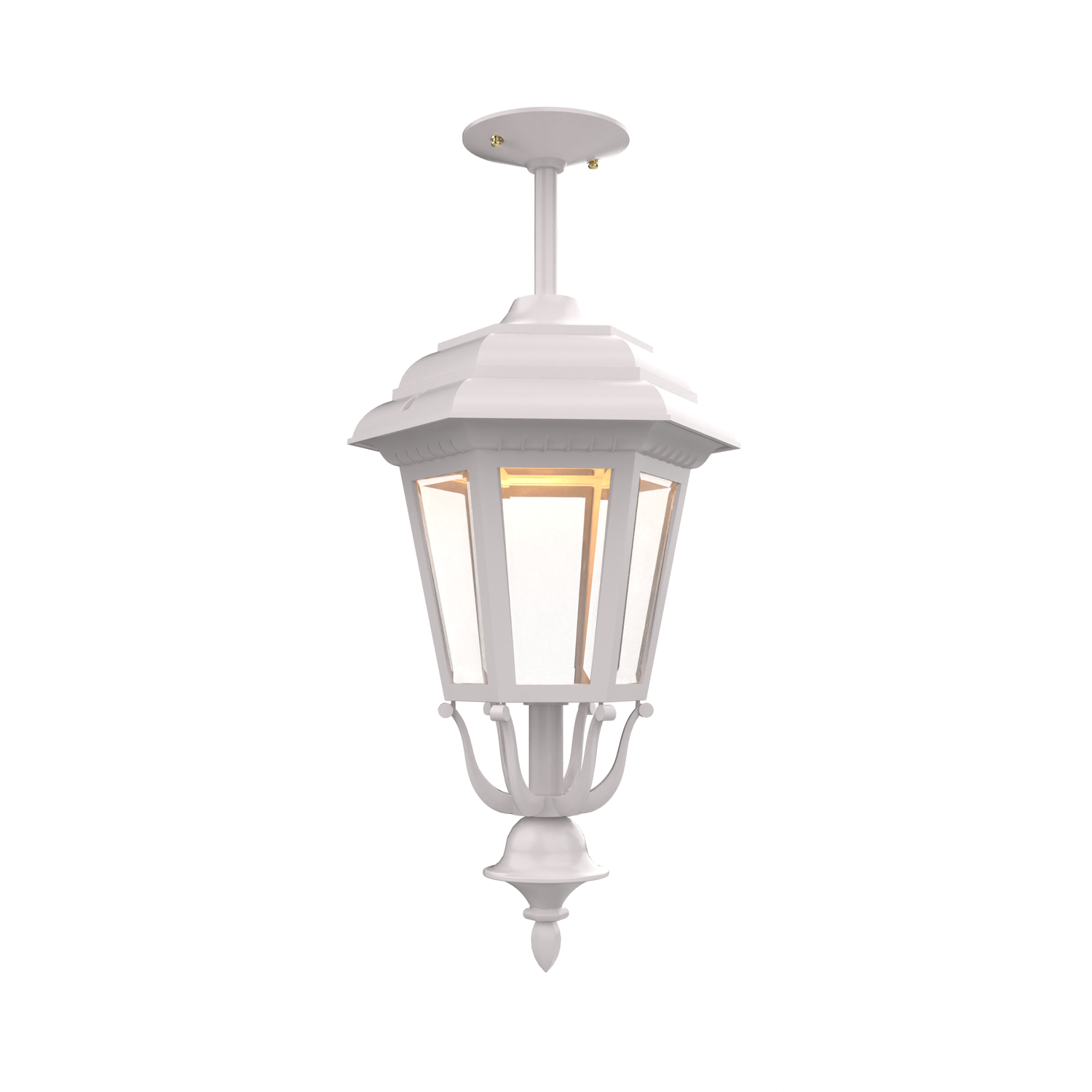 Jamestown - Montage au plafond sur tige fond fermé format moyen - 21457