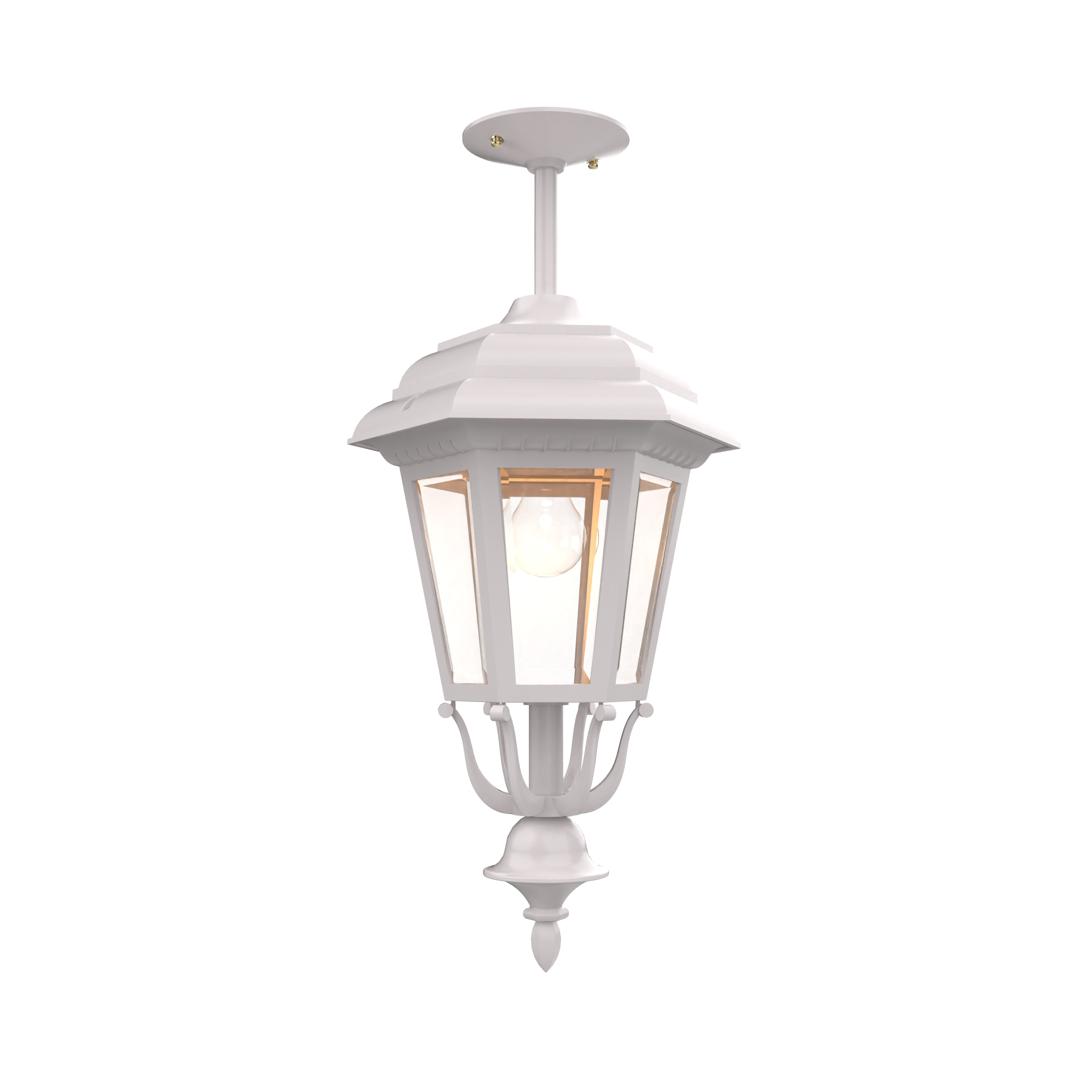 Jamestown - Montage au plafond sur tige fond fermé format moyen - 21457