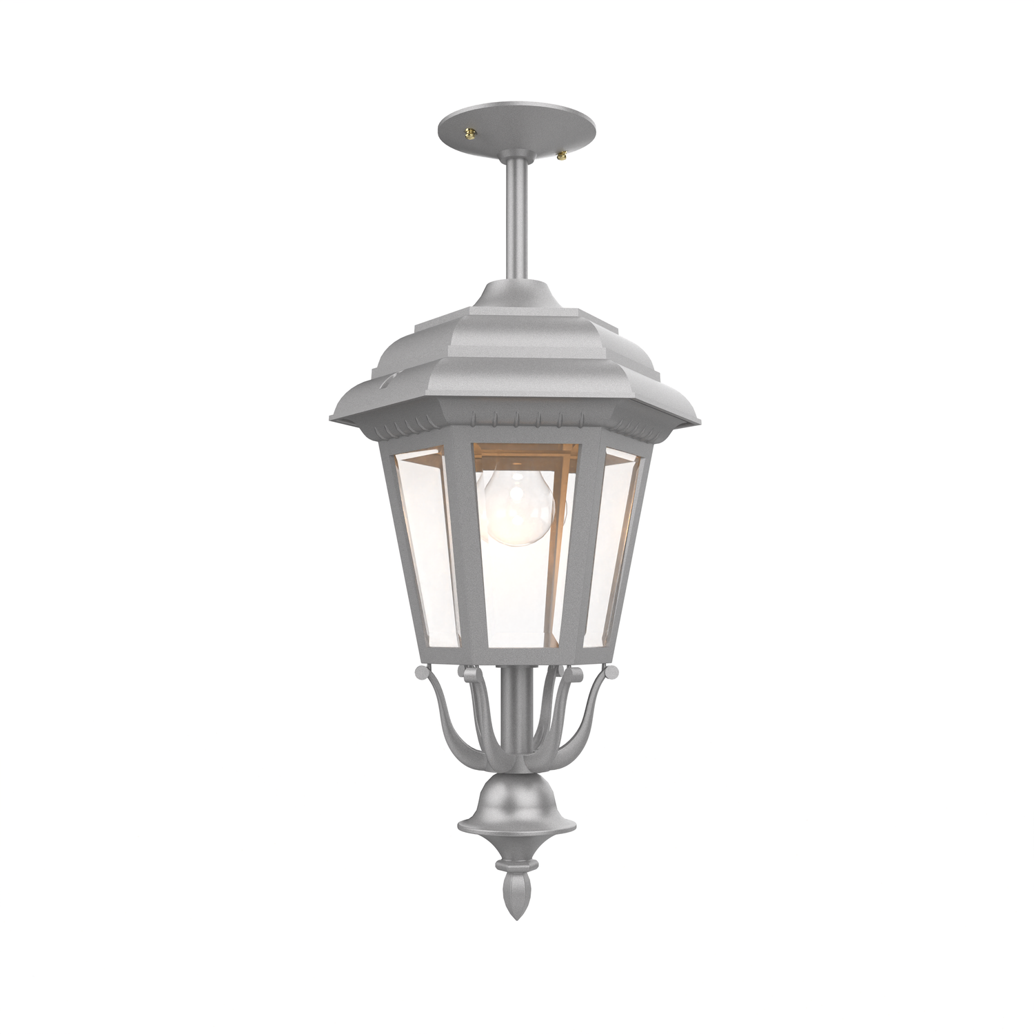 Jamestown - Montage au plafond sur tige fond fermé format moyen - 21457