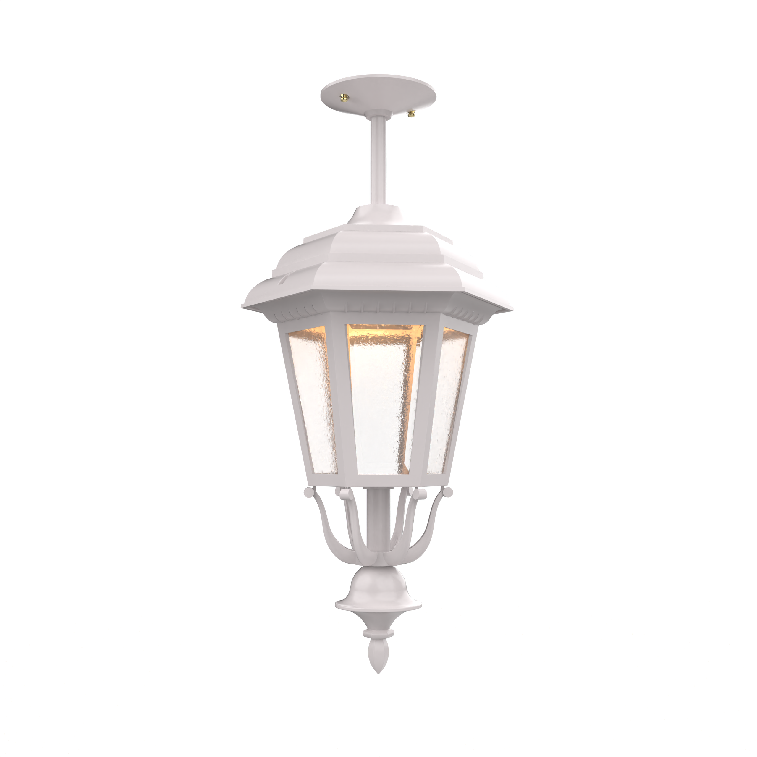 Jamestown - Montage au plafond sur tige fond fermé format moyen - 21457