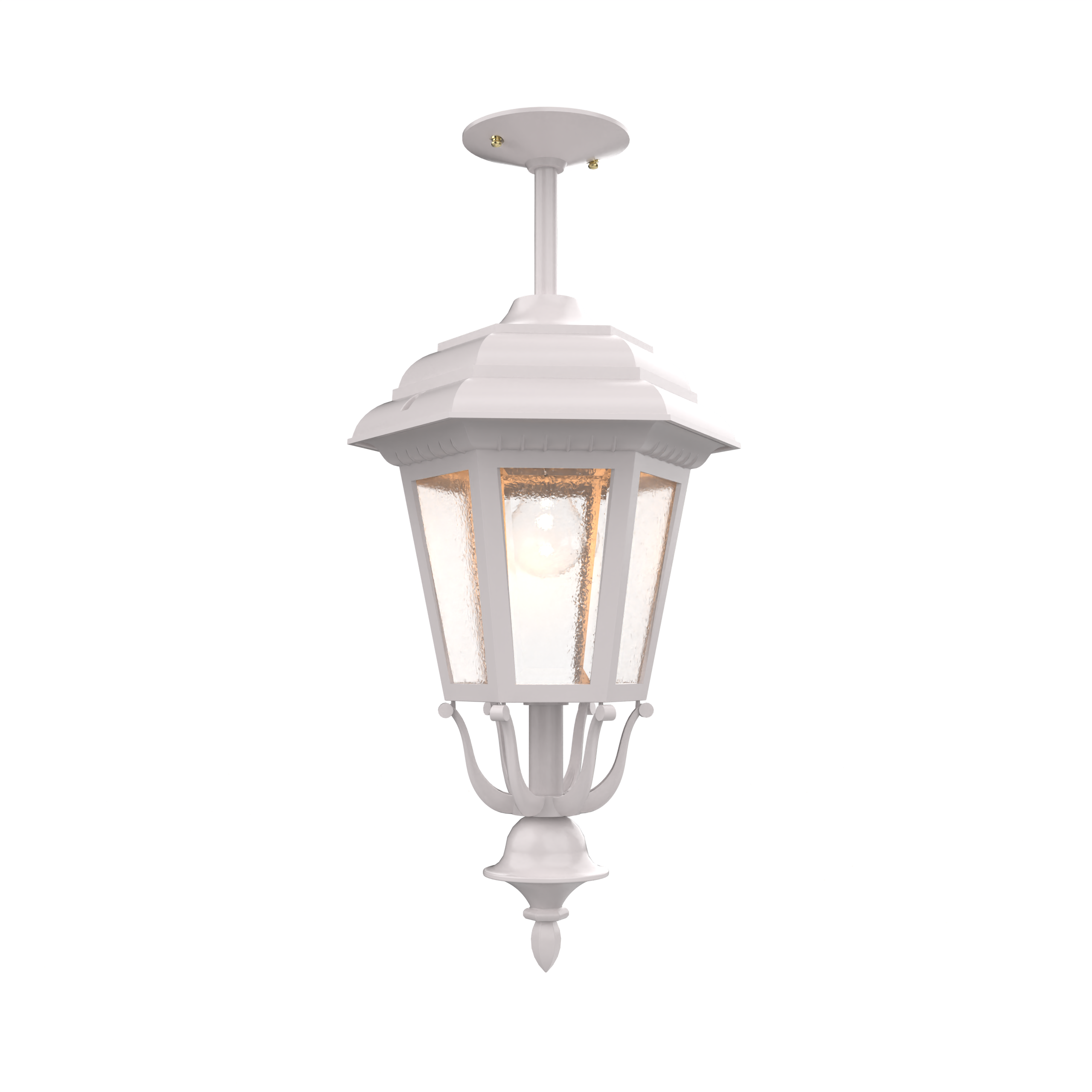 Jamestown - Montage au plafond sur tige fond fermé format moyen - 21457