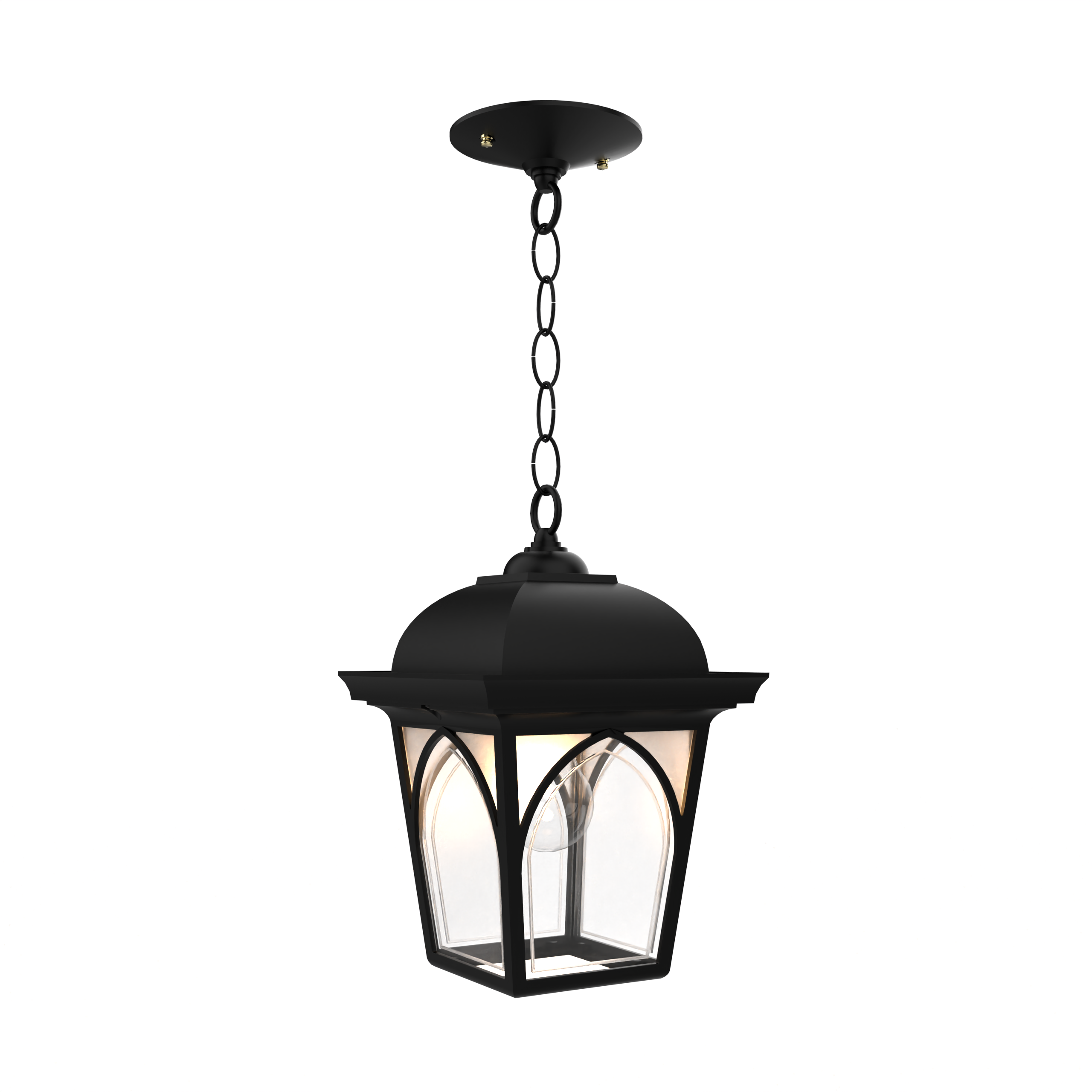 Habitat - Montage au plafond avec chaine fond ouvert format moyen - 21550