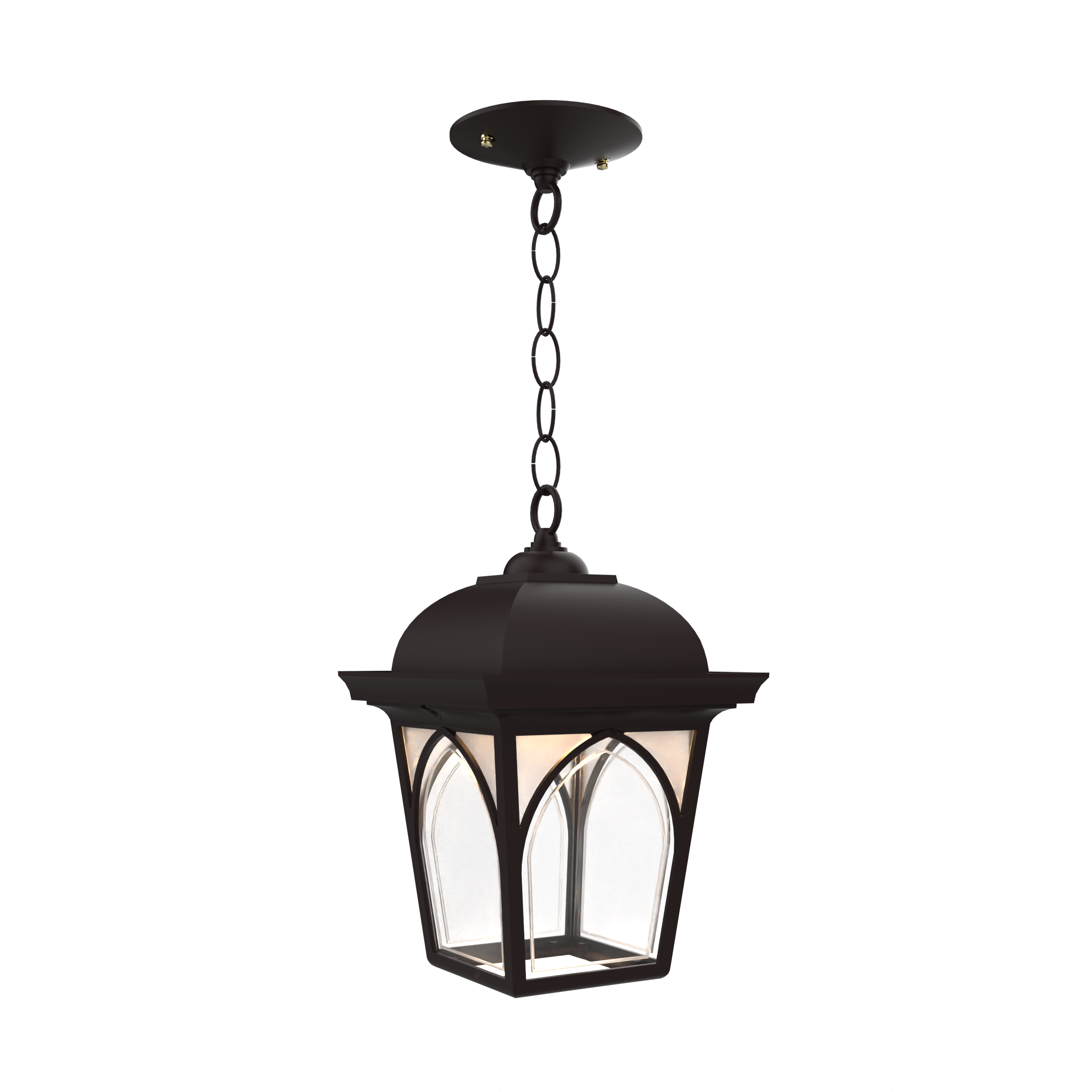 Habitat - Montage au plafond avec chaine fond ouvert format moyen - 21550