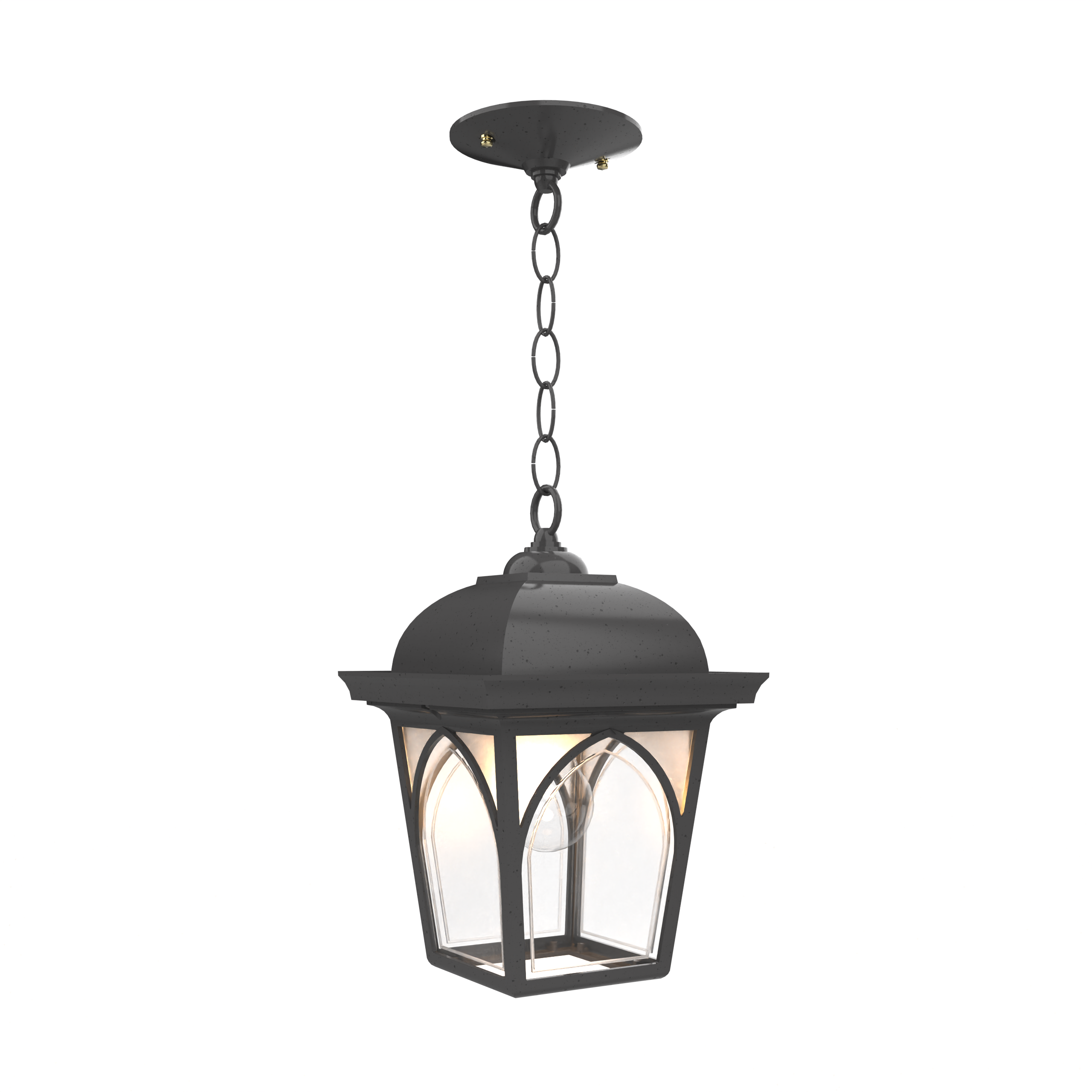 Habitat - Montage au plafond avec chaine fond ouvert format moyen - 21550