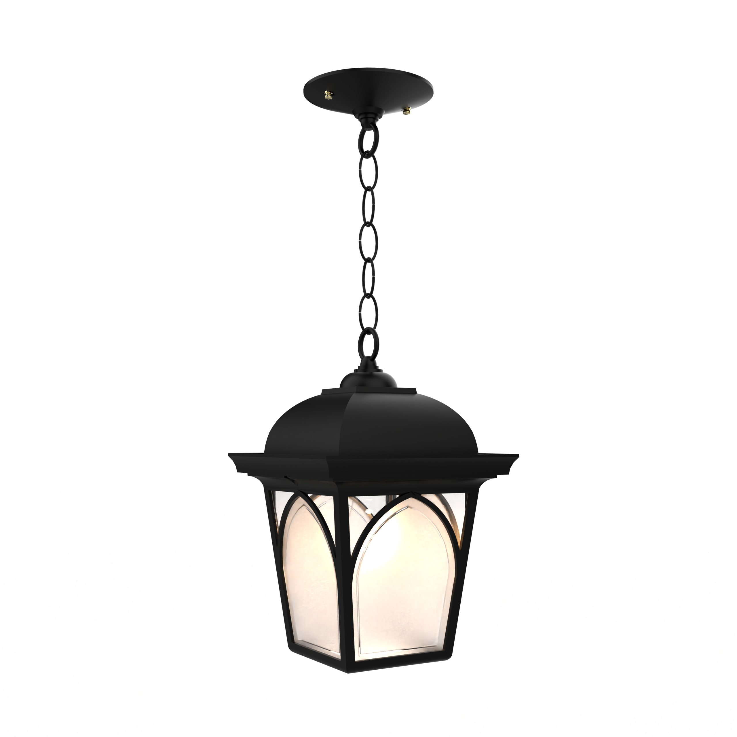 Habitat - Montage au plafond avec chaine fond ouvert format moyen - 21550