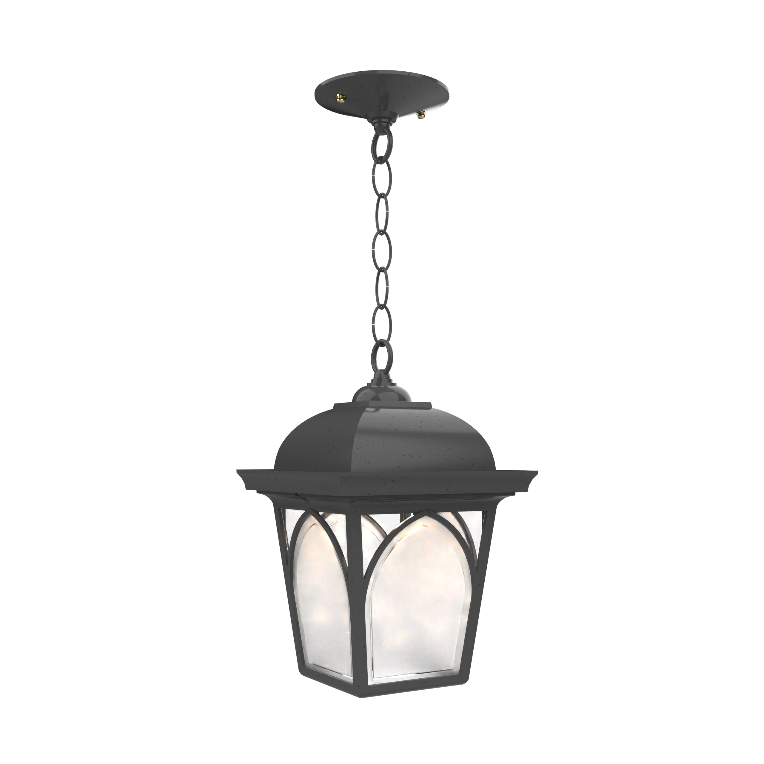 Habitat - Montage au plafond avec chaine fond ouvert format moyen - 21550