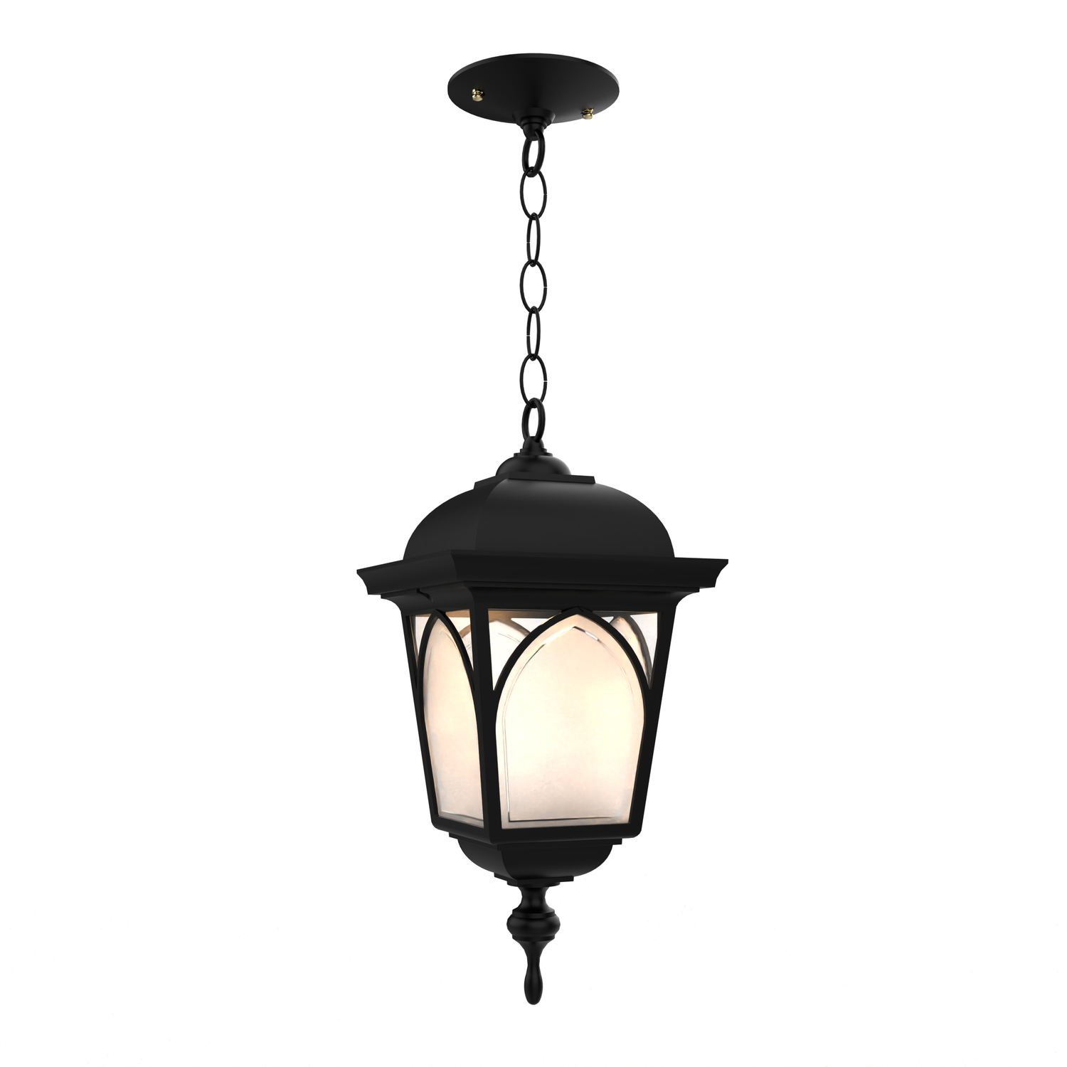 Habitat - Montage au plafond avec chaine fond fermé format moyen - 21555