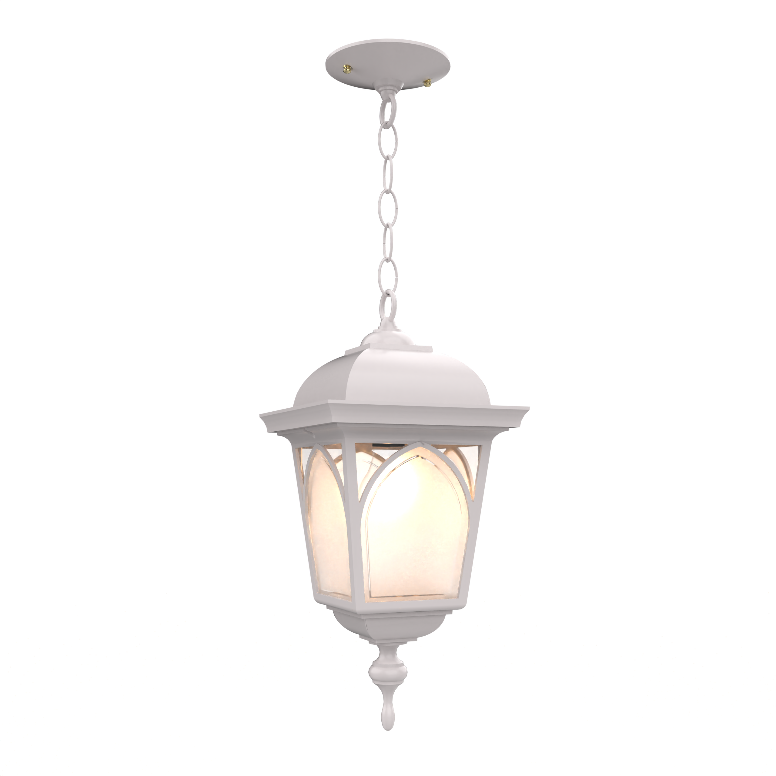 Habitat - Montage au plafond avec chaine fond fermé format moyen - 21555