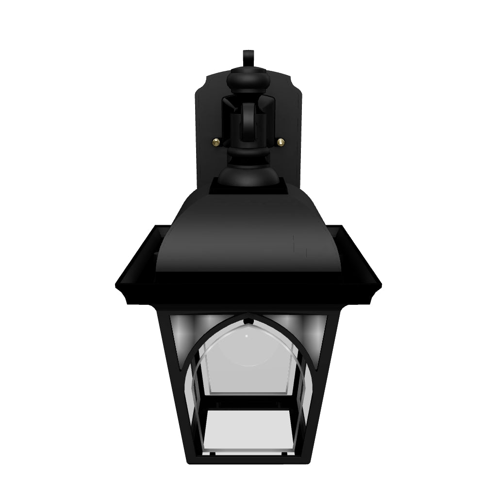 Habitat - Luminaire mural extérieur montage vers le bas fond ouvert format moyen - 21561