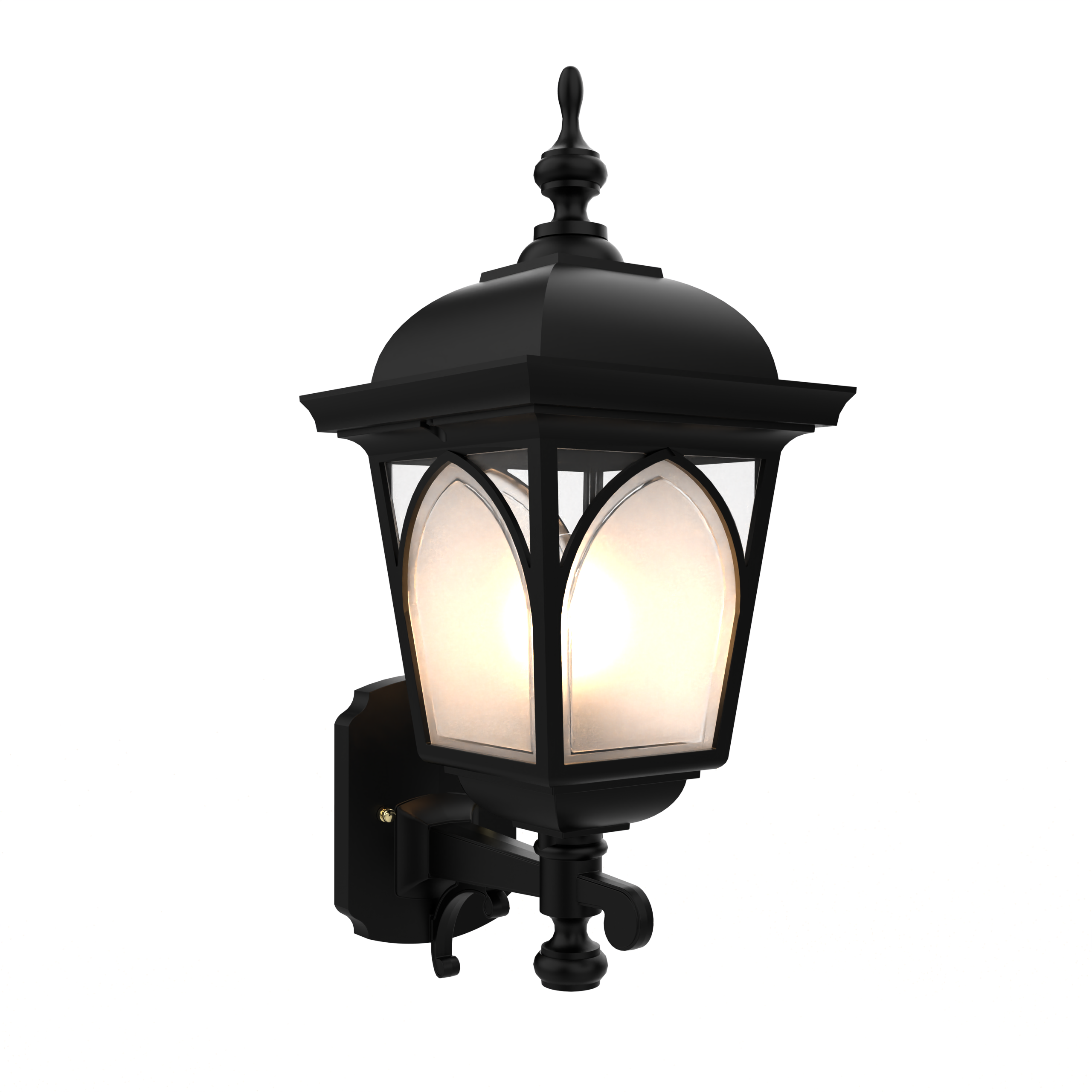 Habitat - Luminaire mural extérieur montage vers le haut format moyen - 21562