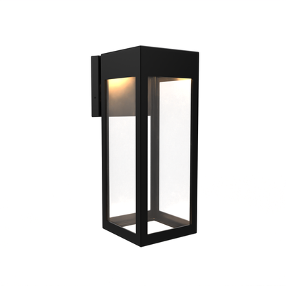 Stockholm • Luminaire mural extérieur montage vers le bas fond ouvert format moyen [21621]